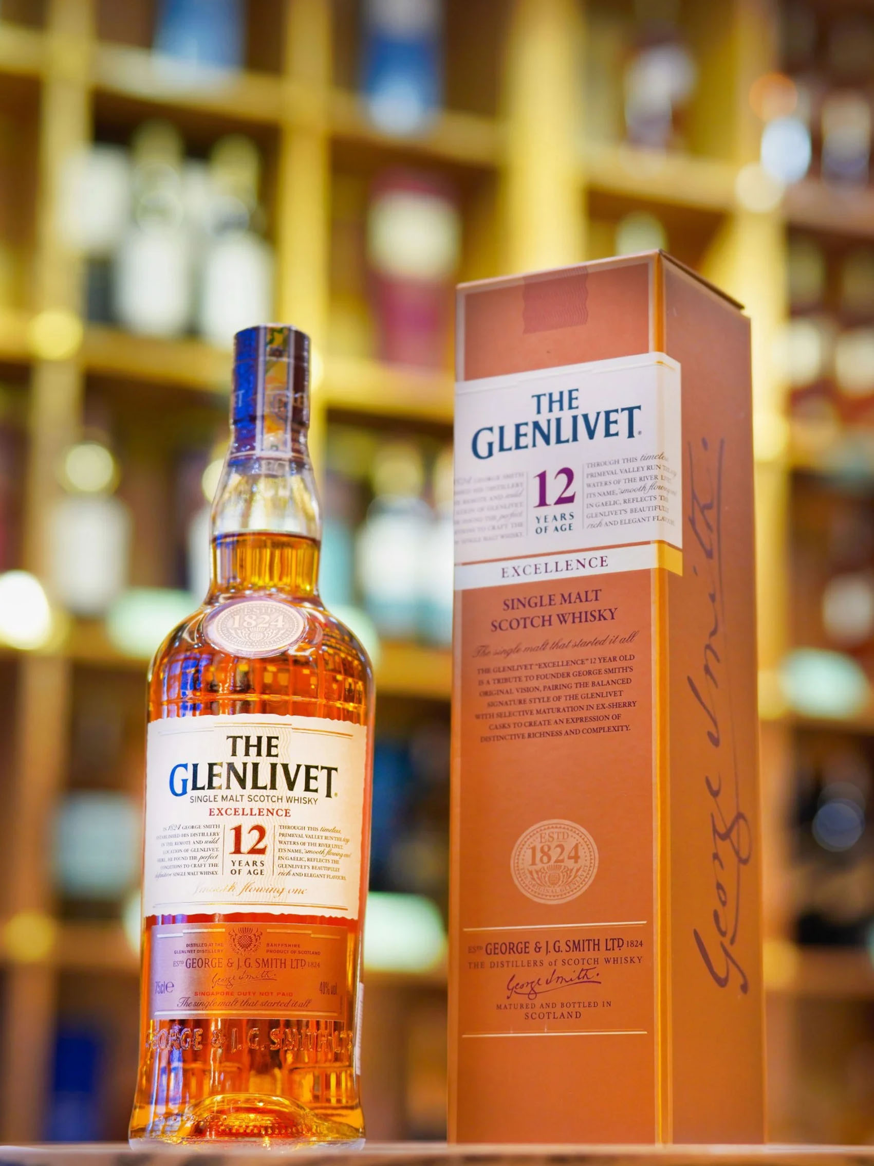 rượu glenlivet 12 excellence (quà tết 2025)