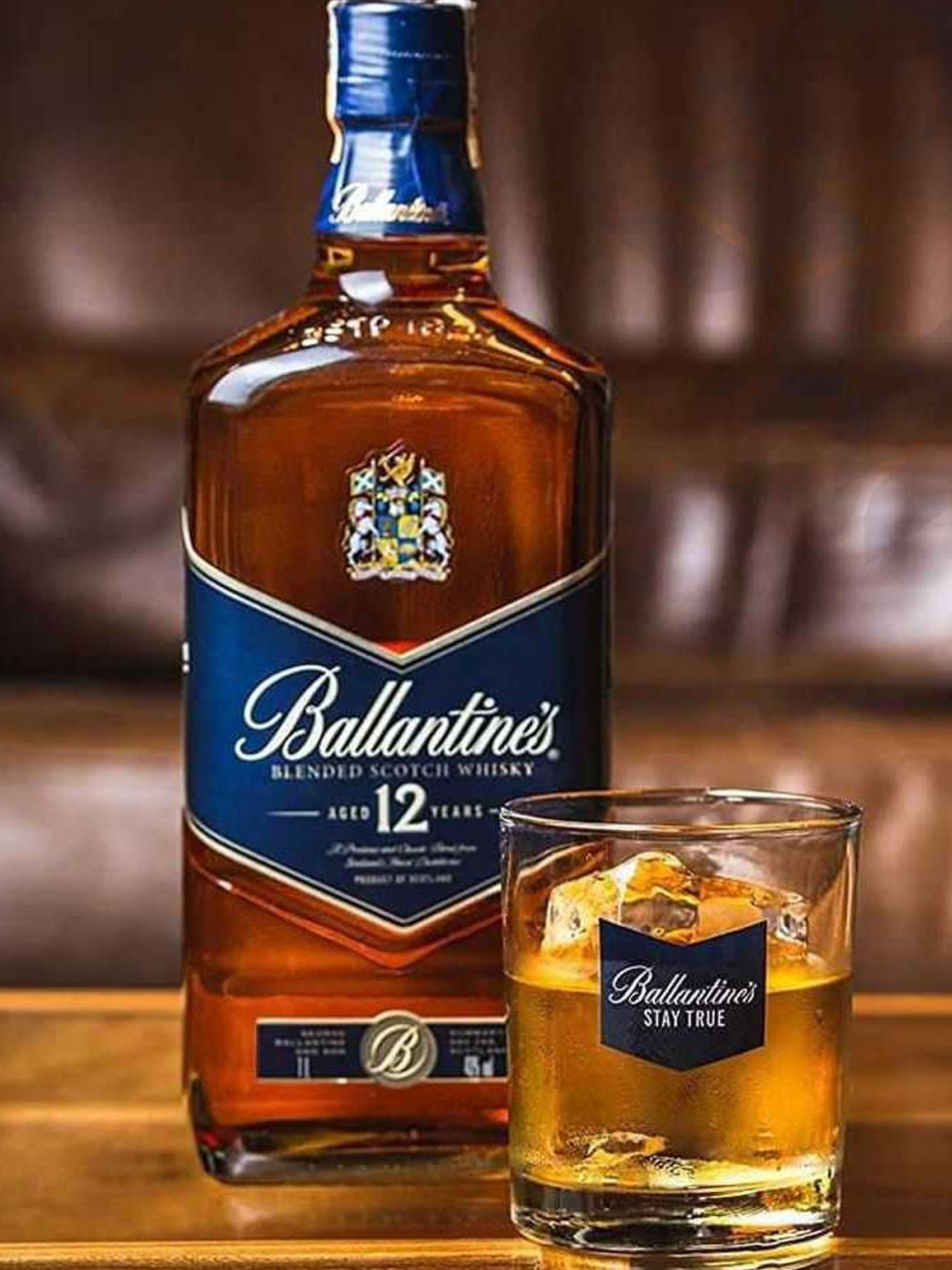 rượu vang ballantine’s 12 year old (quà tết 2025)