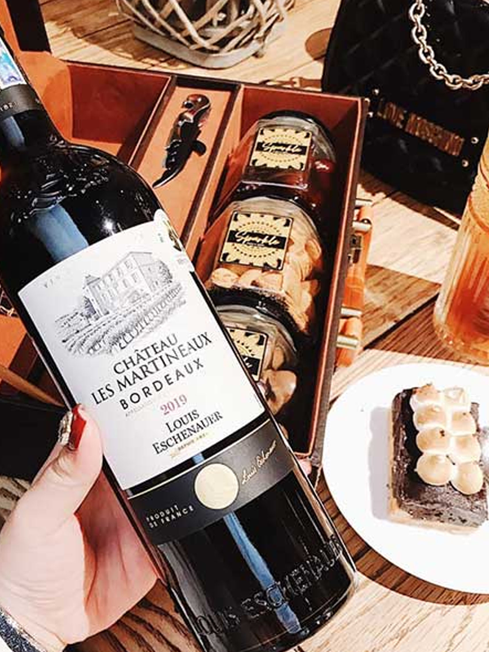 rượu vang château les martineaux bordeaux (quà tết 2025)