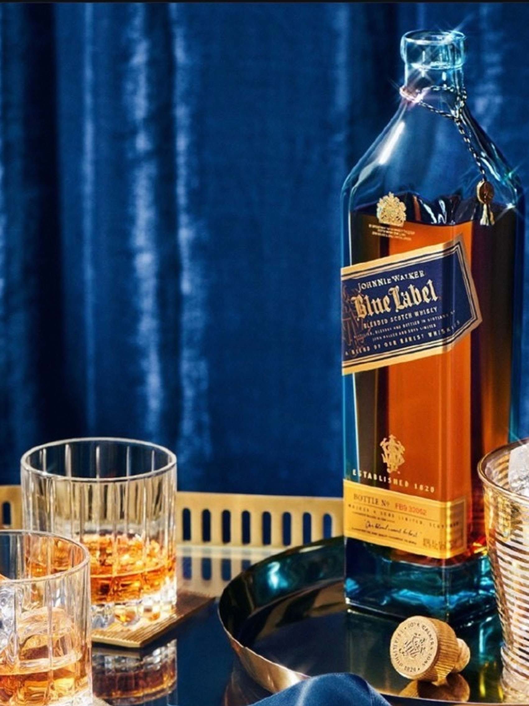 rượu whisky johnnie walker blue label