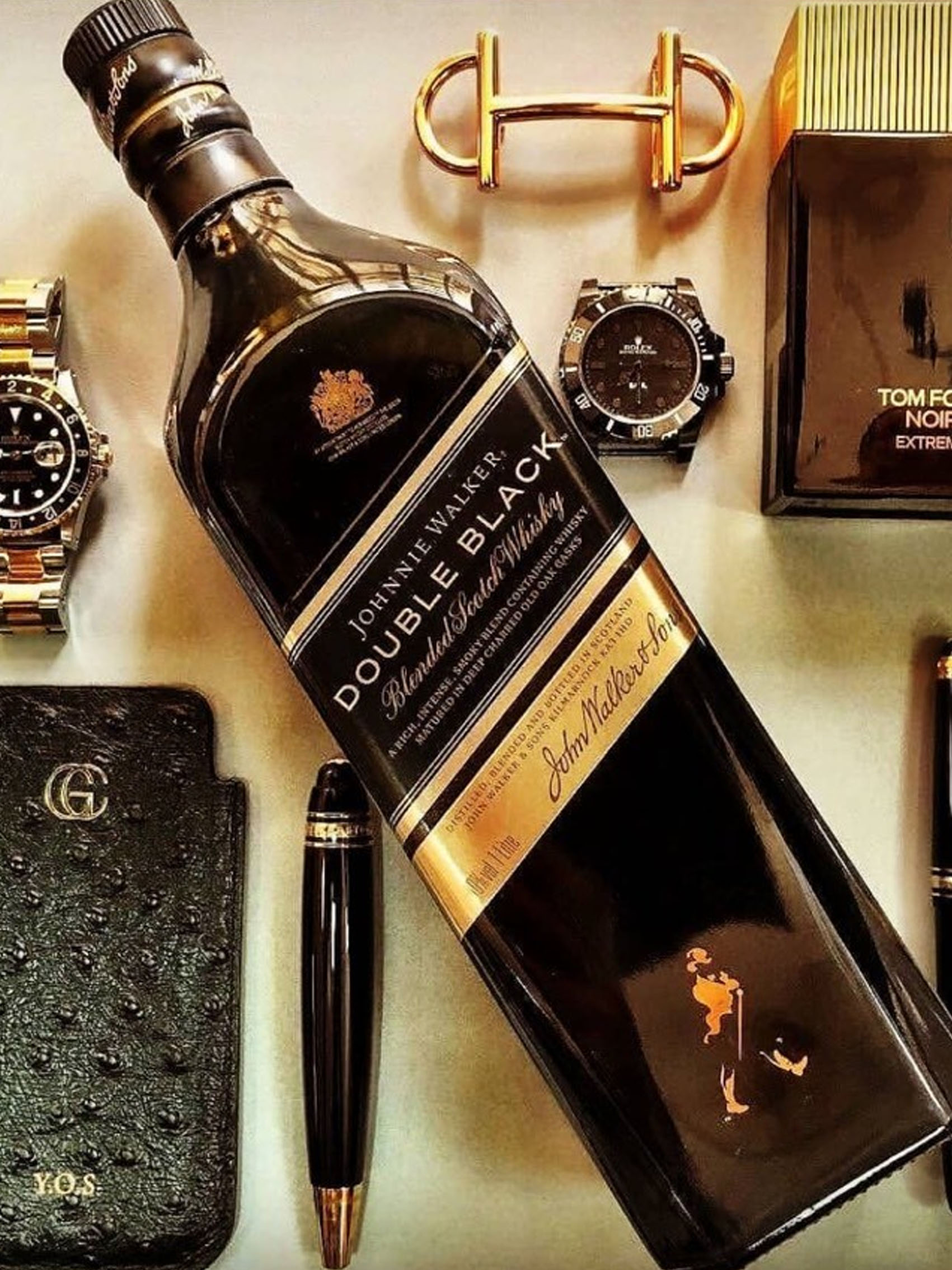 rượu whisky johnnie walker double black label