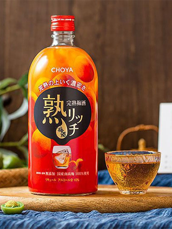 Rượu mơ choya jyuku rich umeshu 720ml