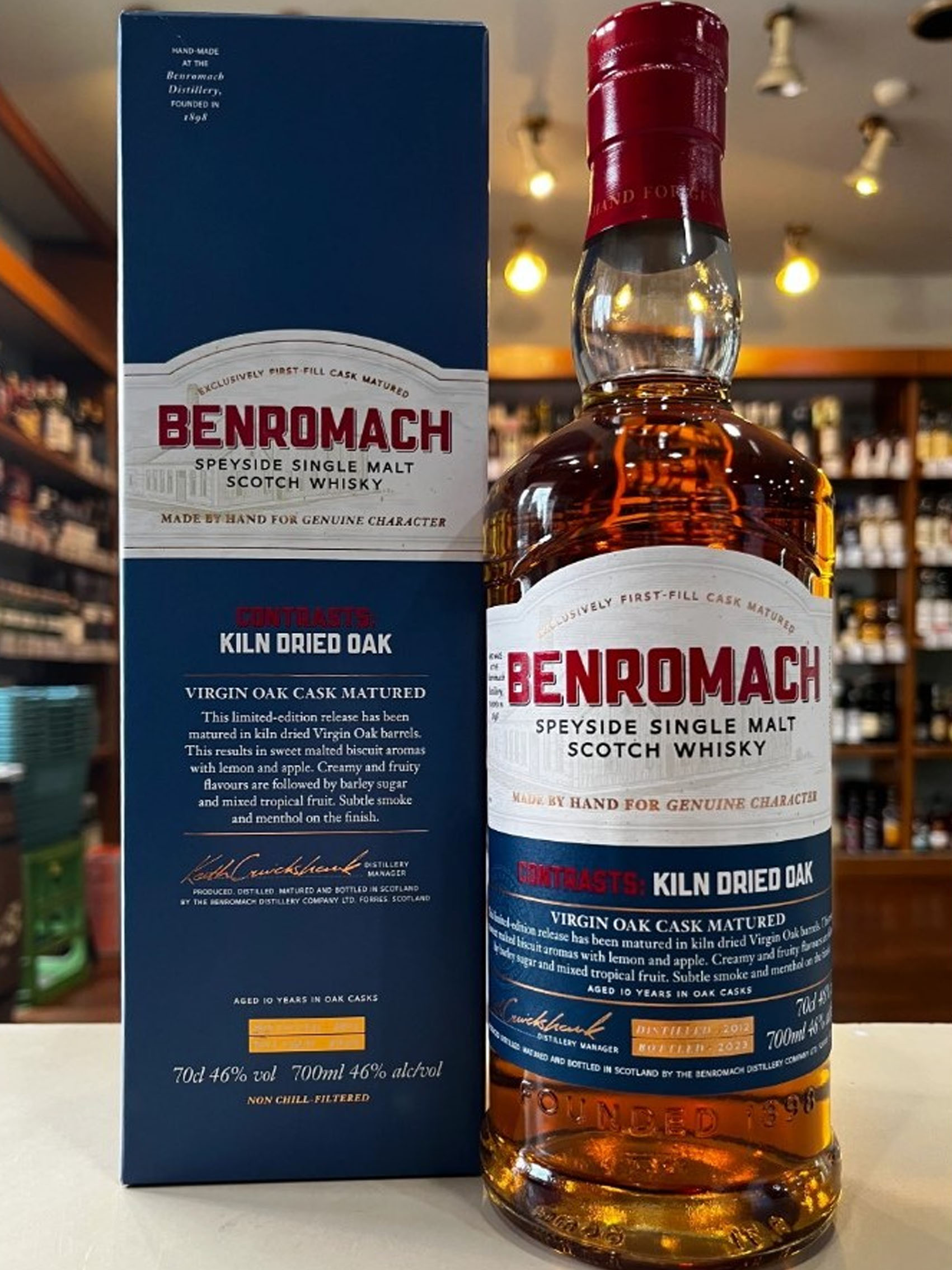 rượu benromach 2012