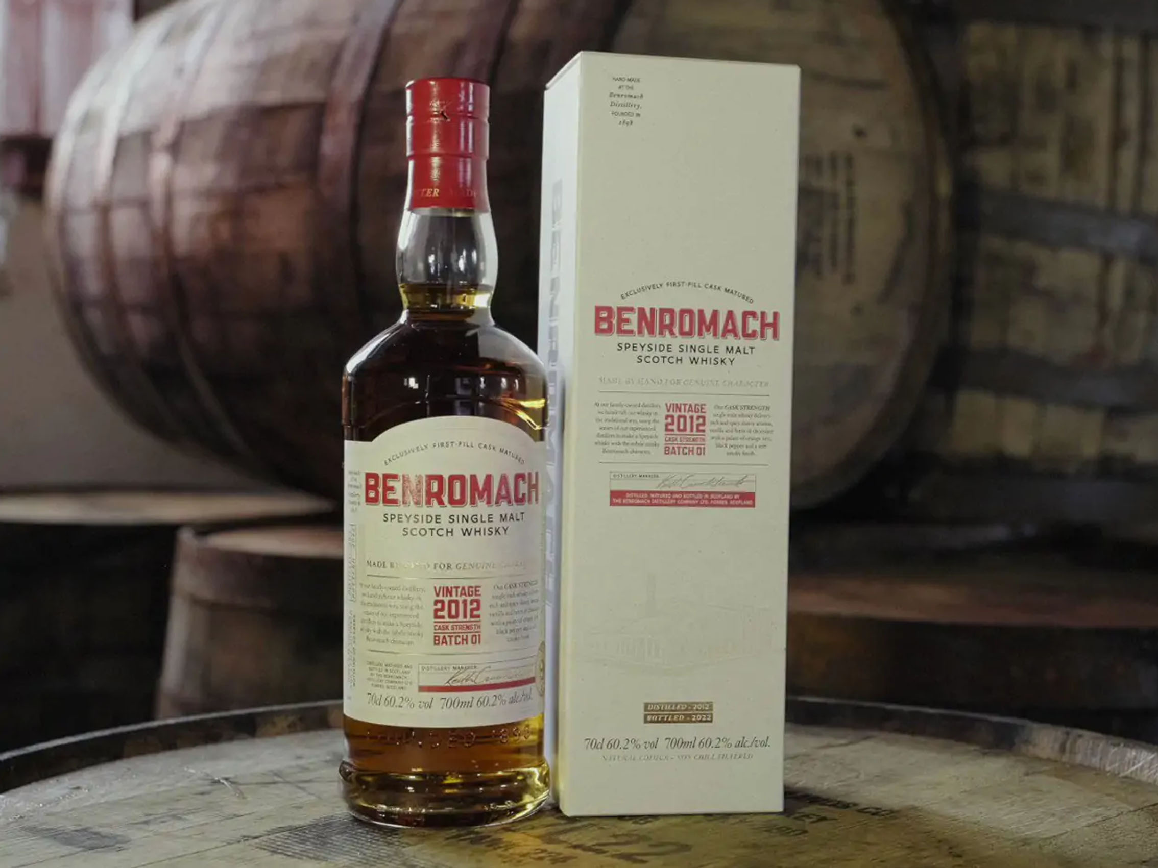 rượu benromach 2012 - batch 3