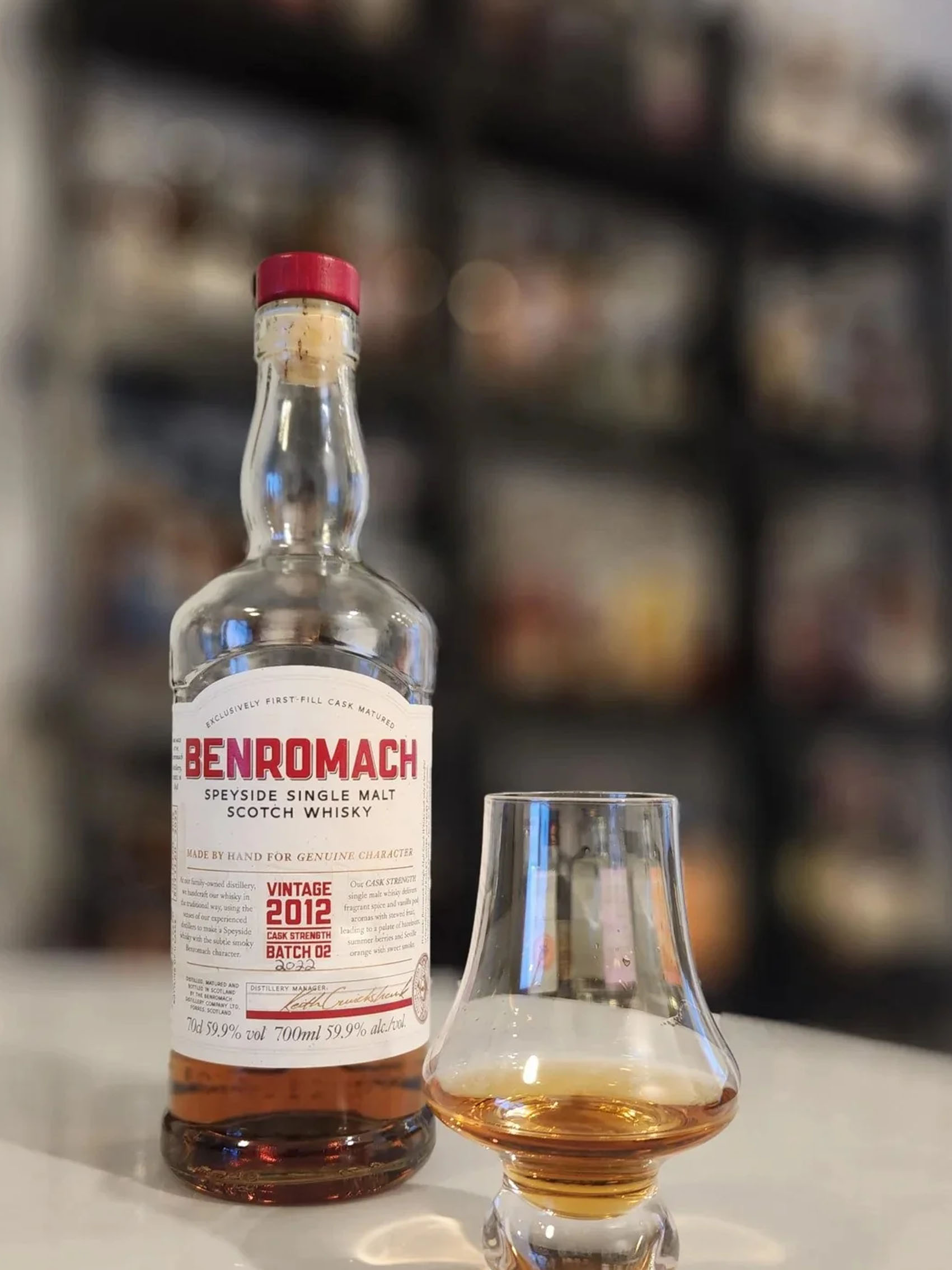 rượu benromach 2012 - batch 3