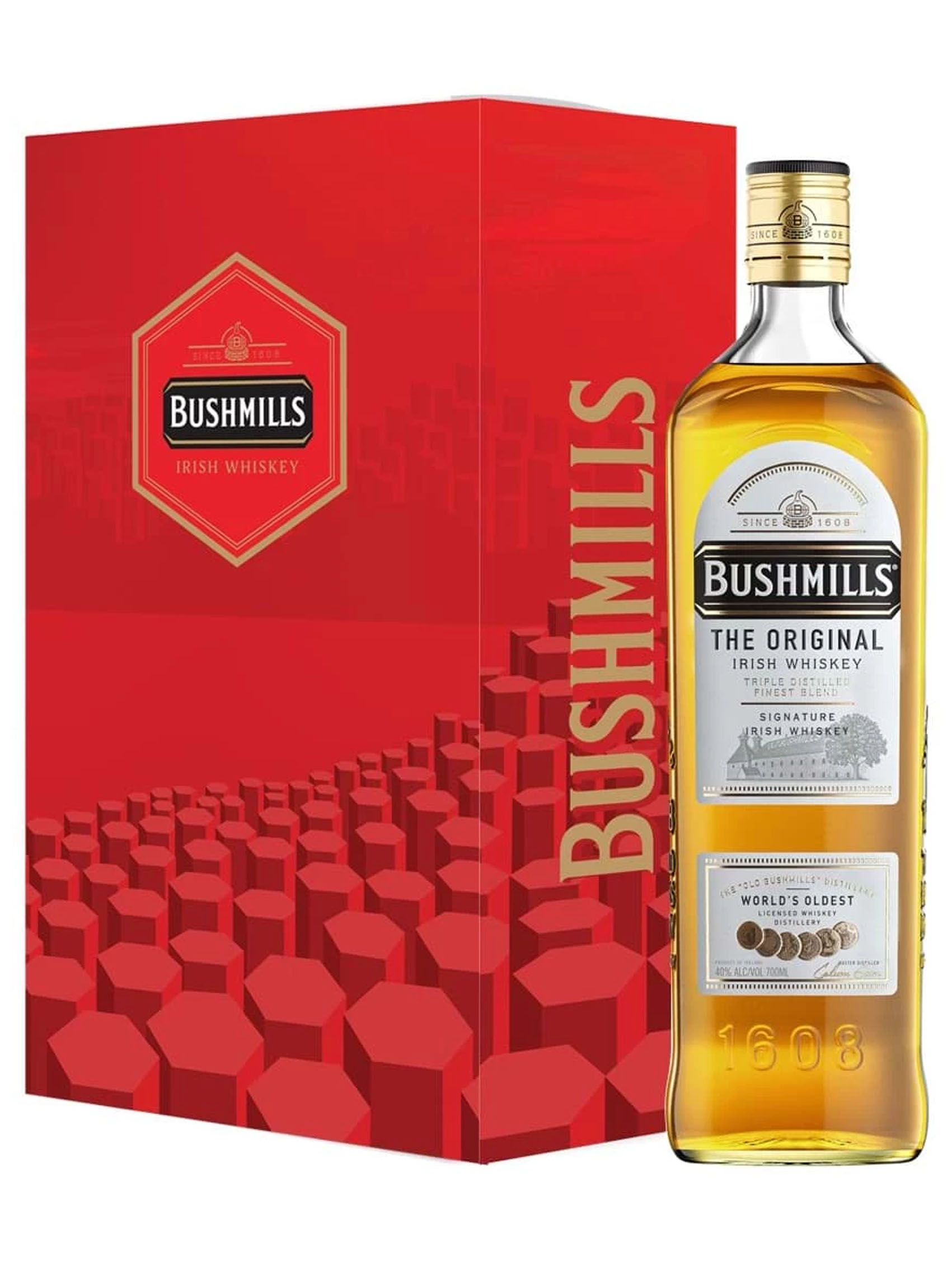 rượu bushmills original (hộp quà tết 2025)