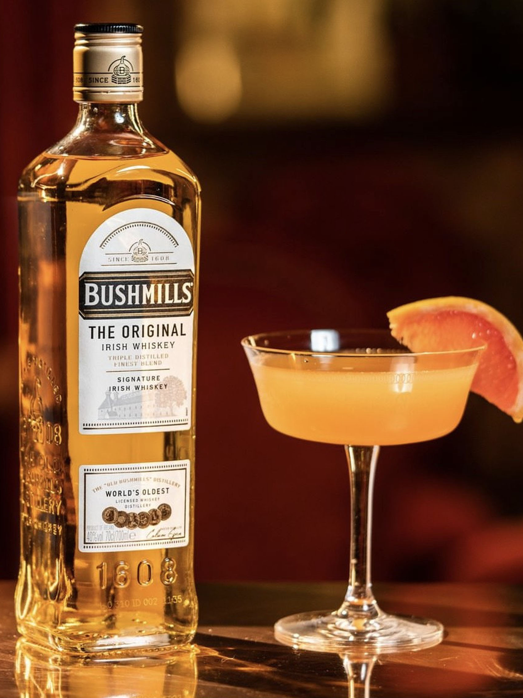 rượu bushmills original (hộp quà tết 2025)