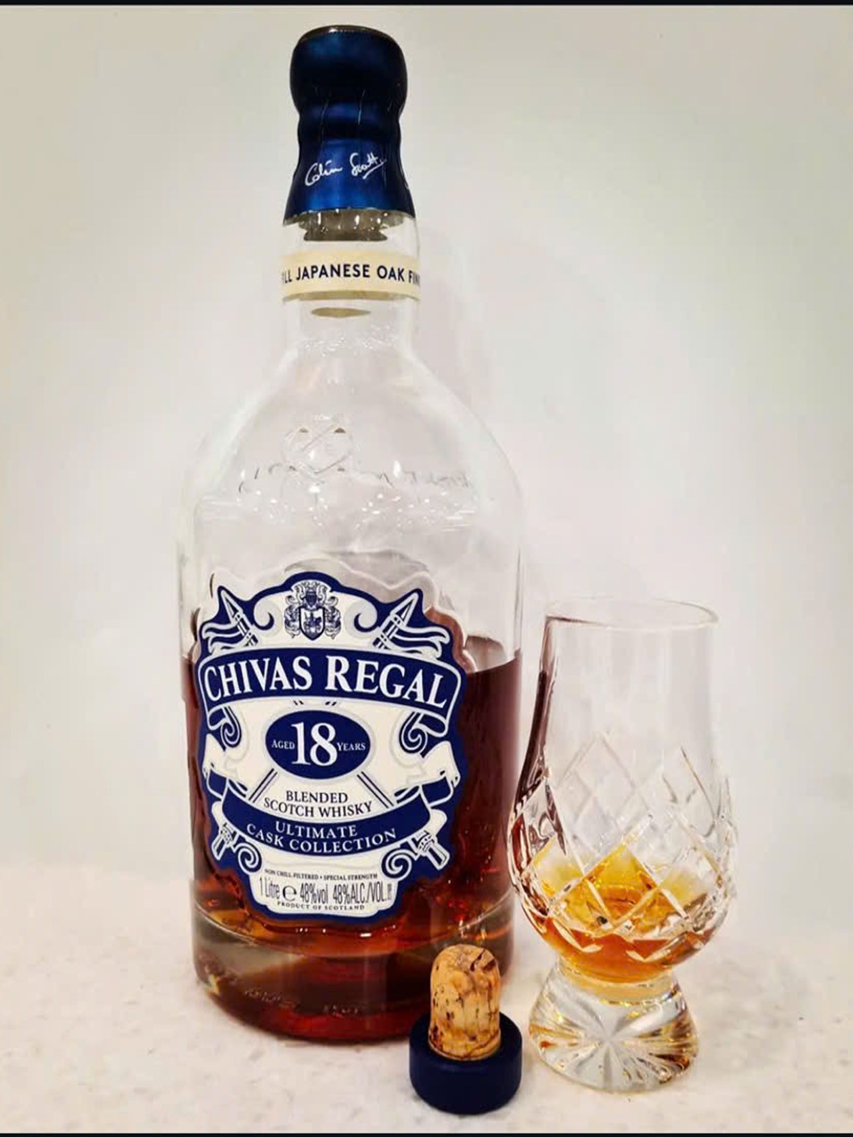 rượu chivas 18 year old japanese oak cask