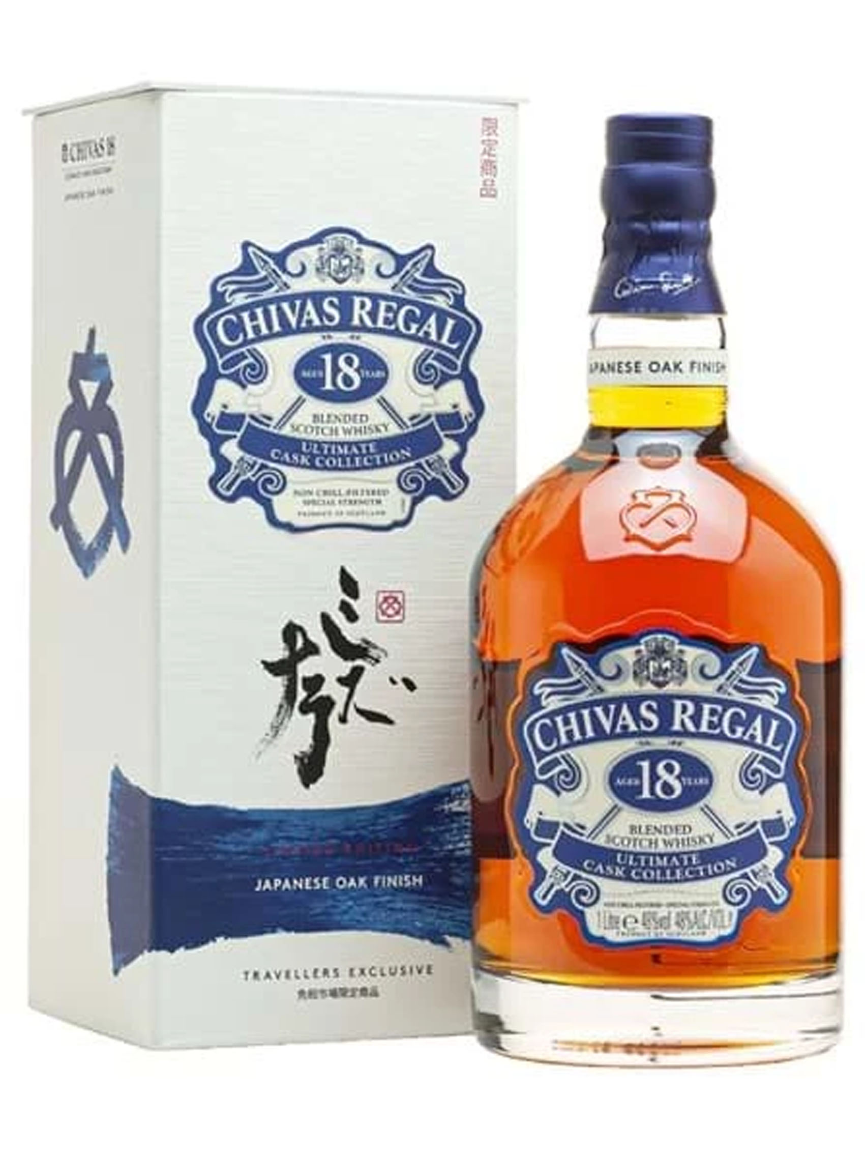 rượu chivas 18 year old japanese oak cask