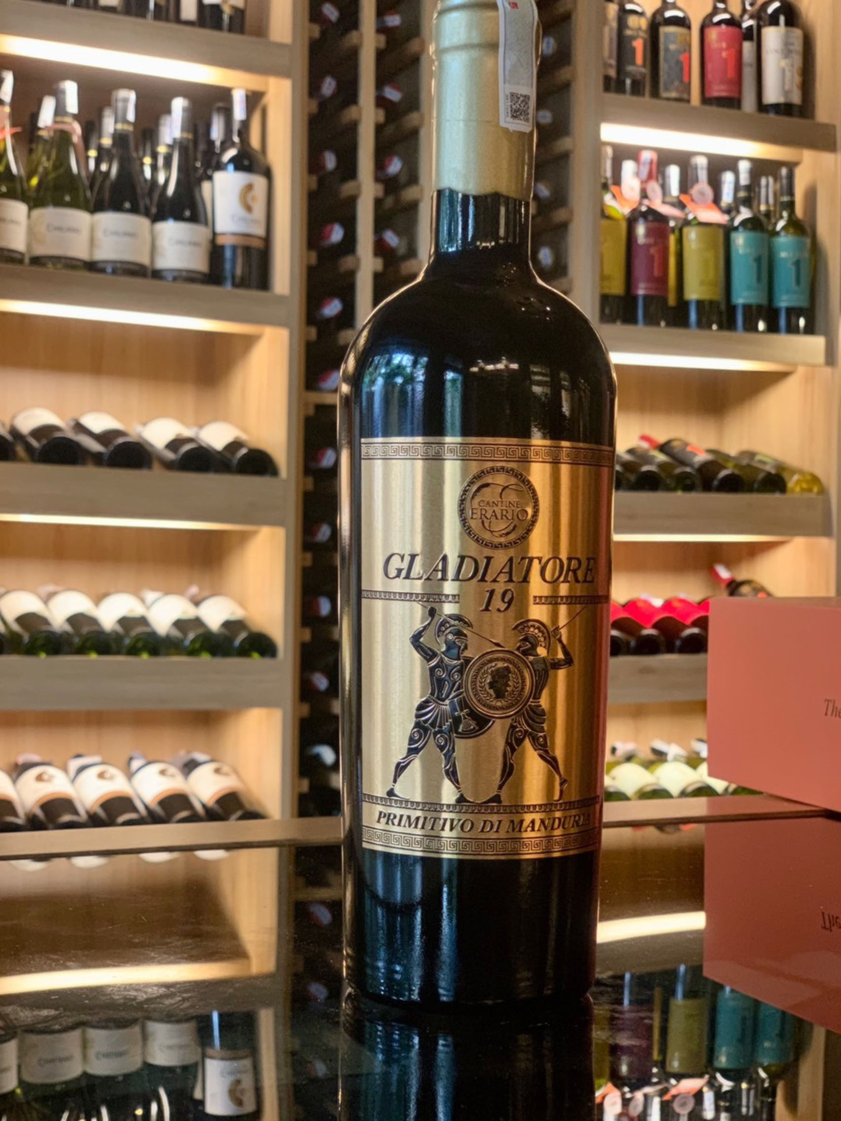 rượu gladiatore 19 primitivo di manduria (quà tết 2025)