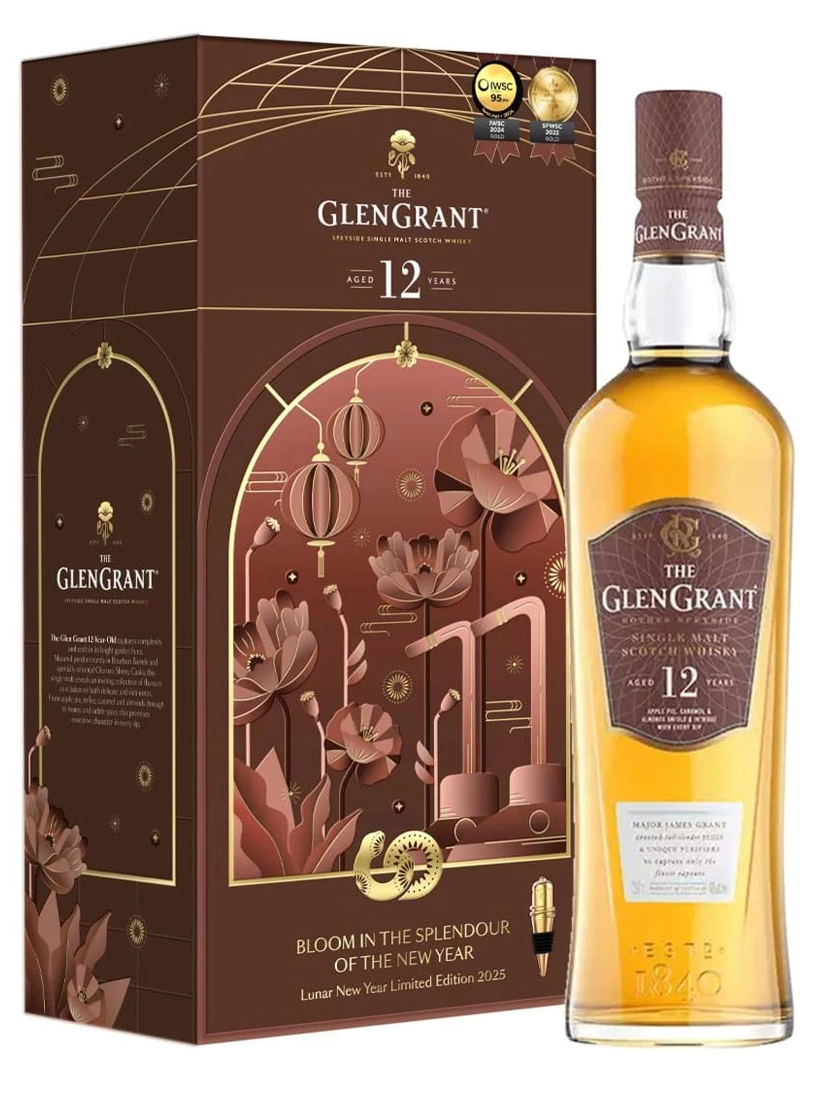 rượu glen grant 12 năm (hộp quà tết 2025)