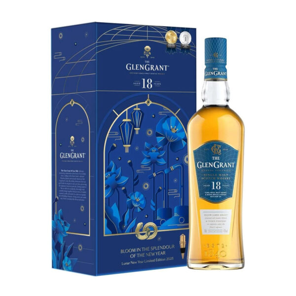 rượu glen grant 18 năm (hộp quà tết 2025)