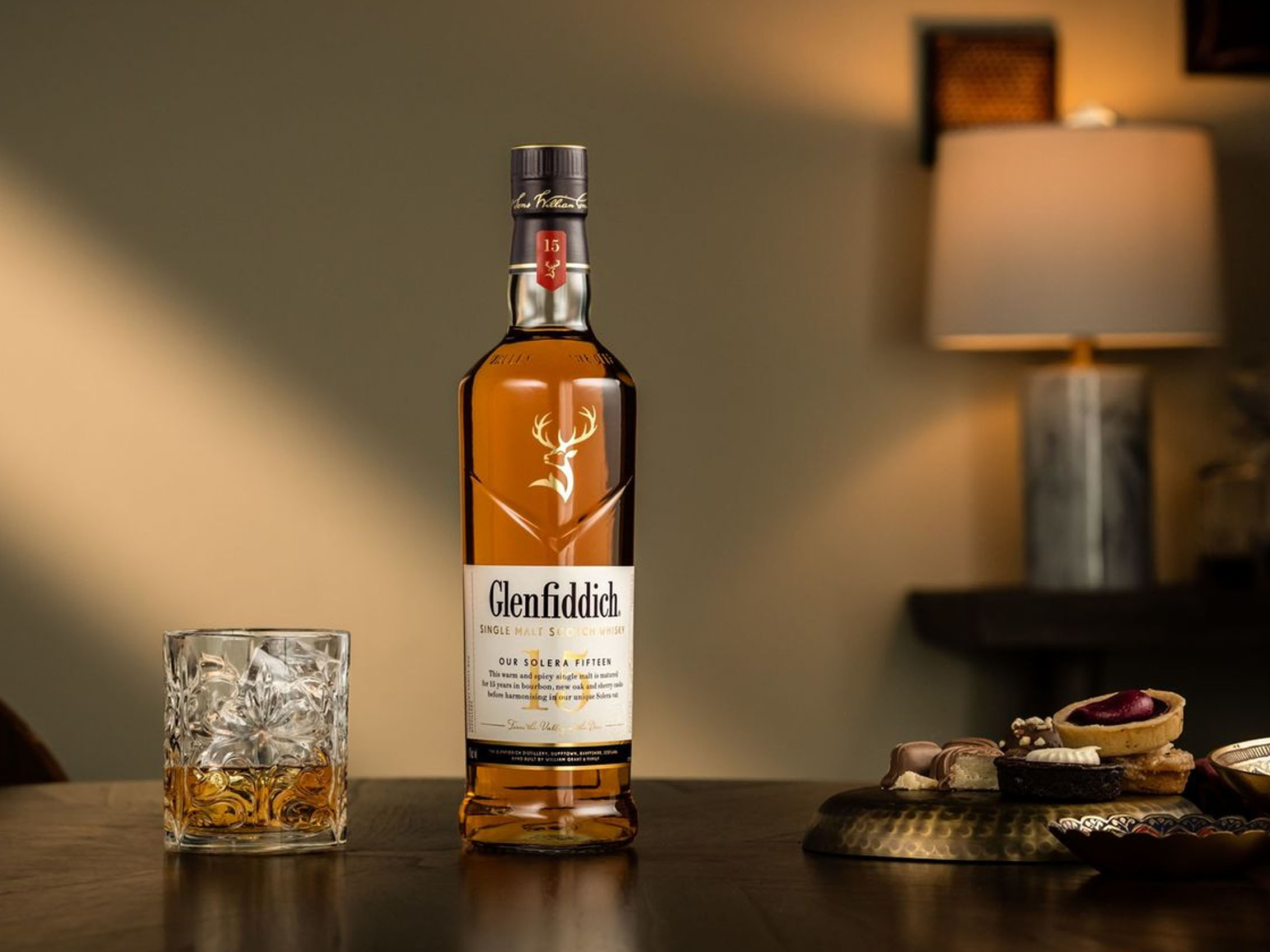 rượu glenfiddich 15 năm - hip flask