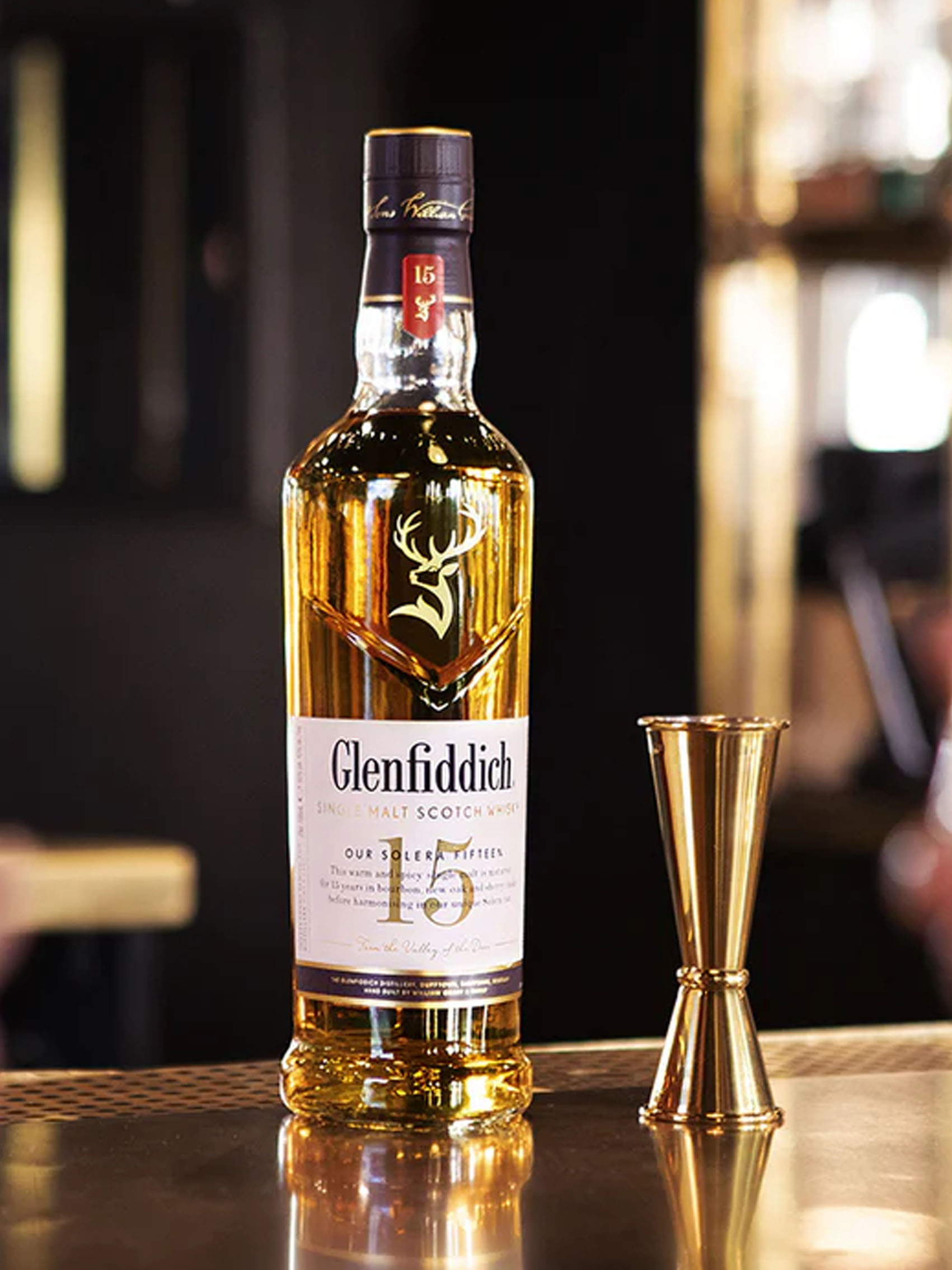 rượu glenfiddich 15 năm - hip flask