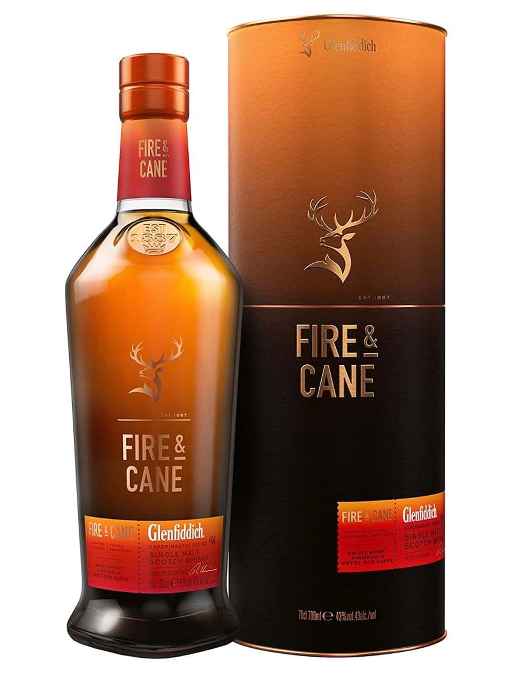 rượu glenfiddich fire & cane