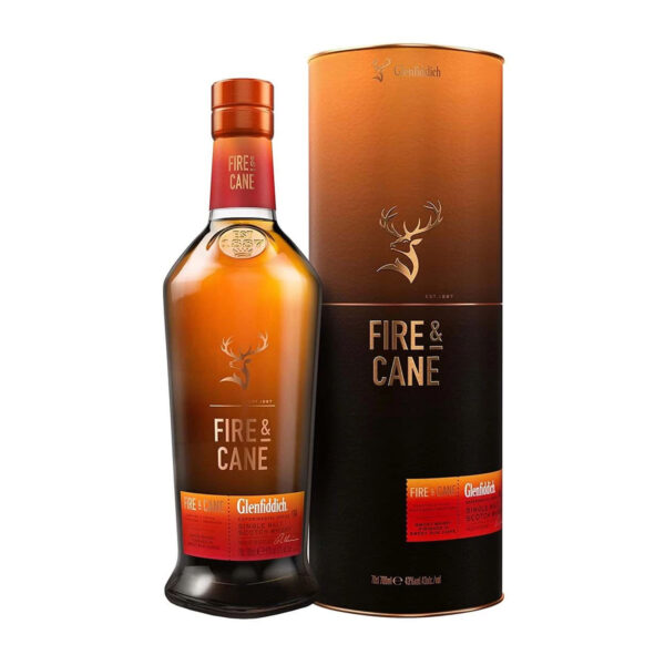 ruou glenfiddich fire cane