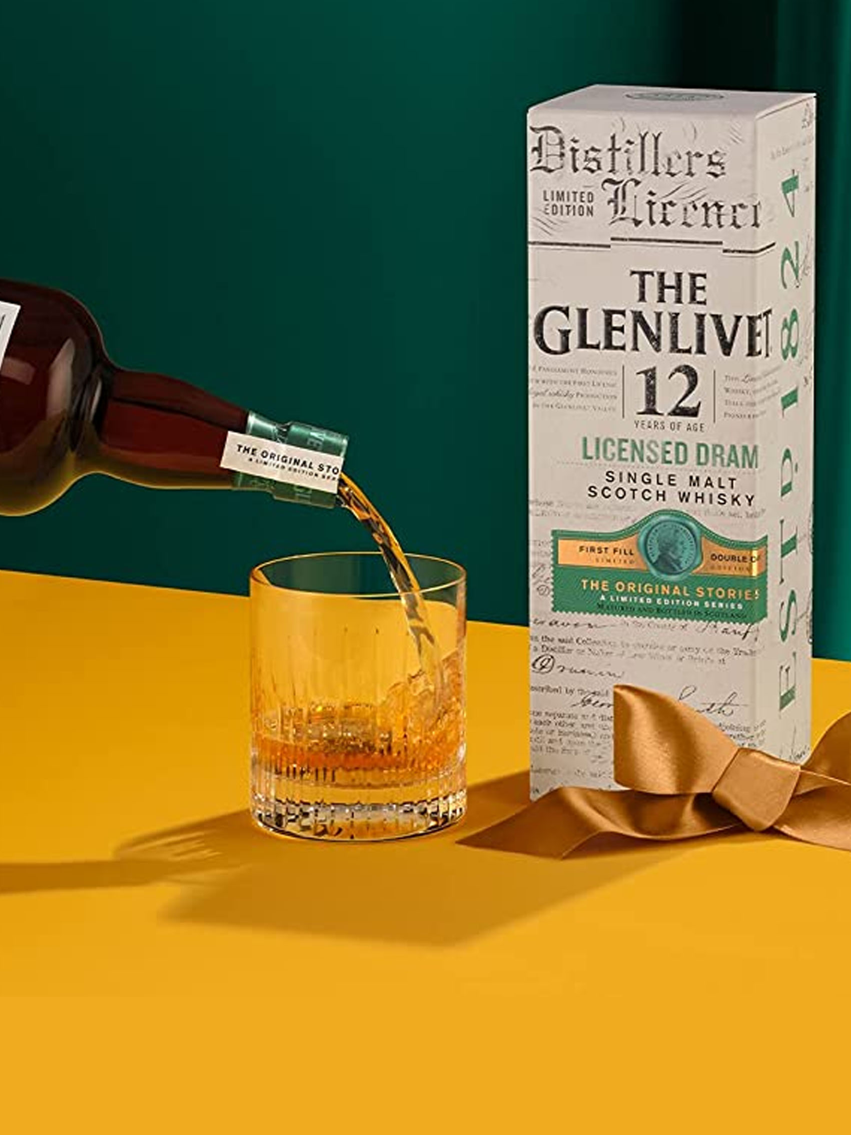 rượu glenlivet 12 năm - licensed dram