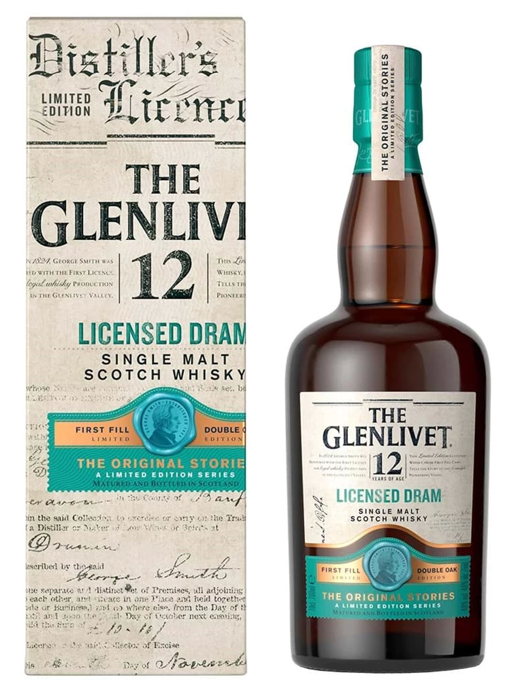 rượu glenlivet 12 năm - licensed dram