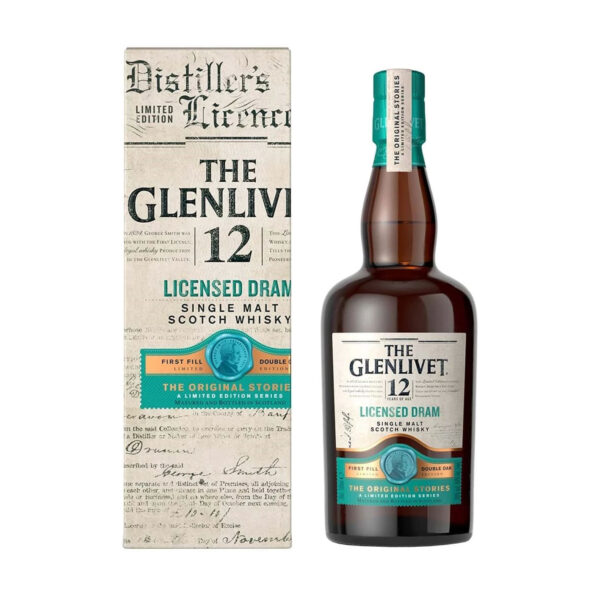 rượu glenlivet 12 năm - licensed dram