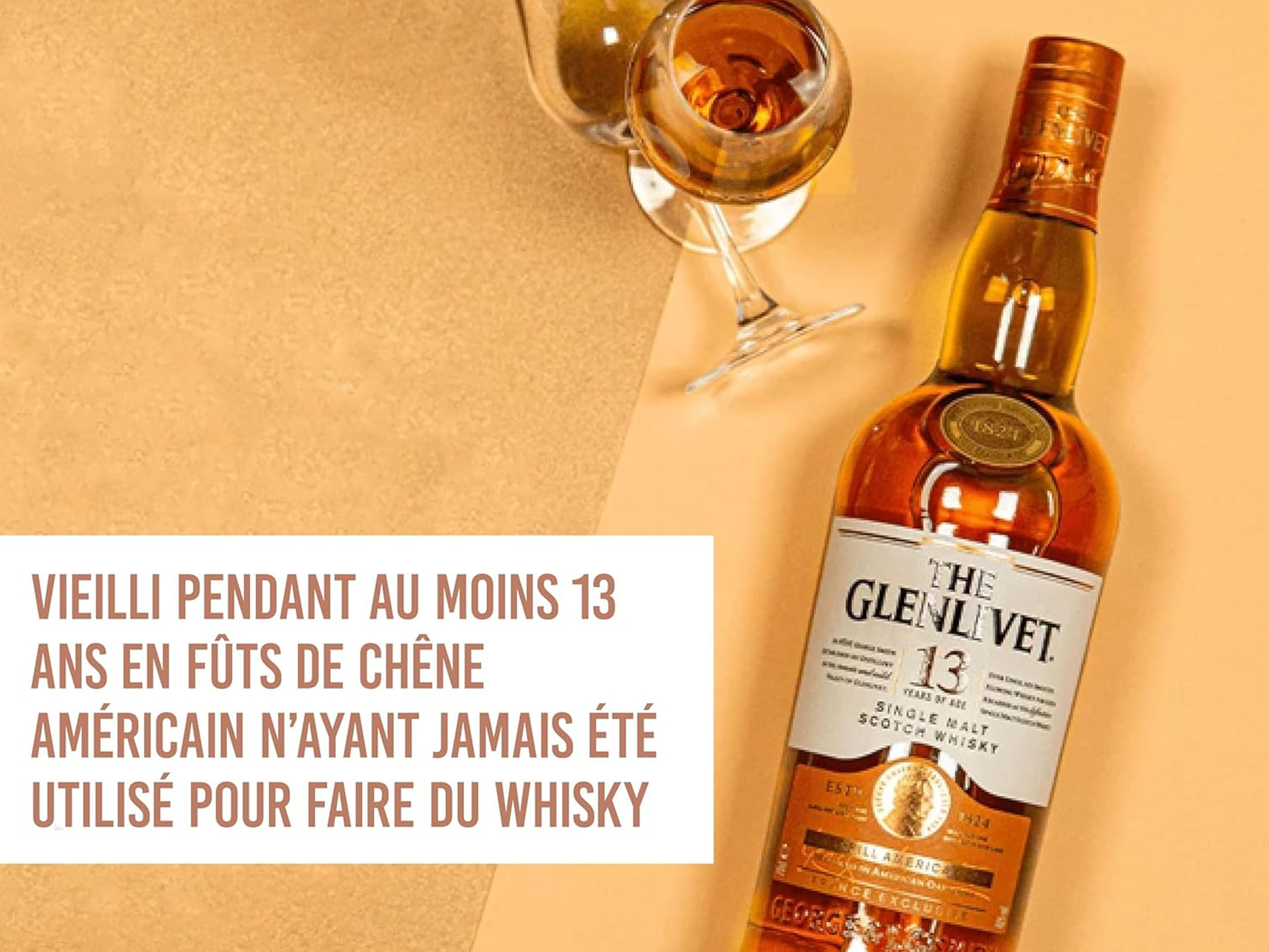 rượu glenlivet 13 năm - first fill american oak