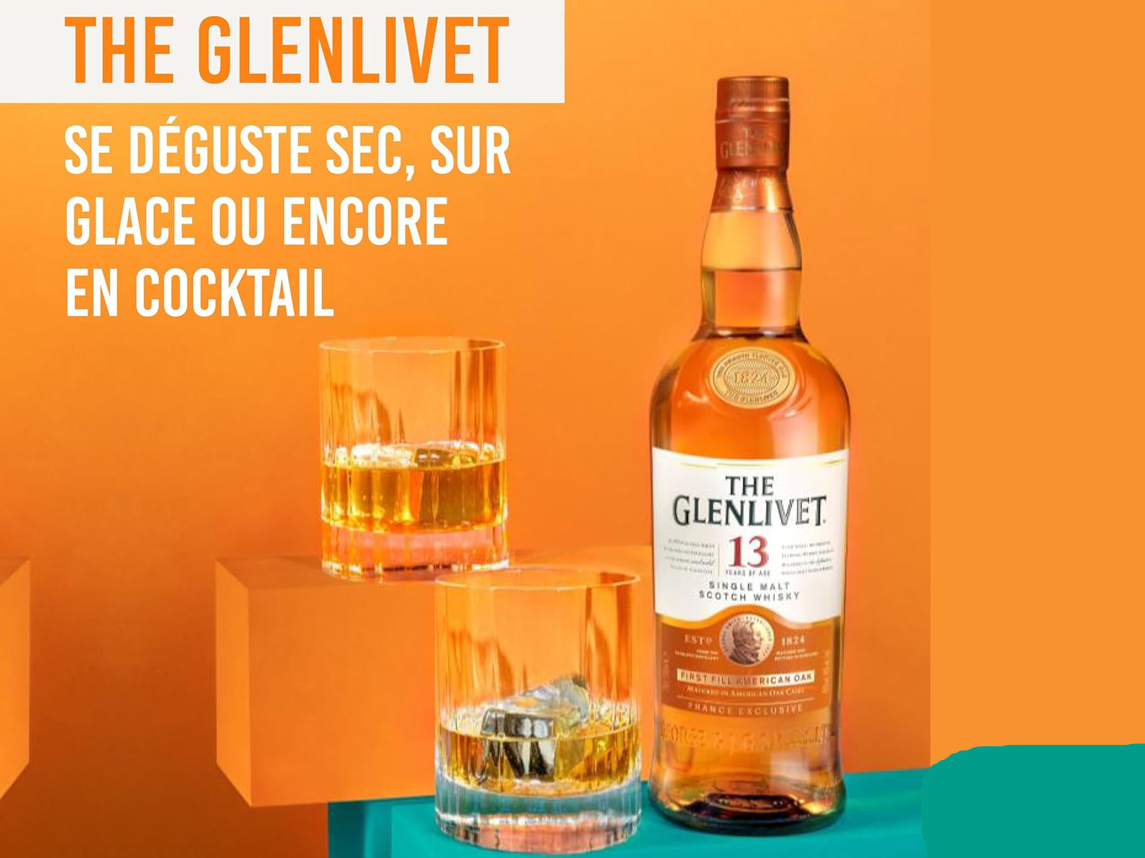 rượu glenlivet 13 năm - first fill american oak