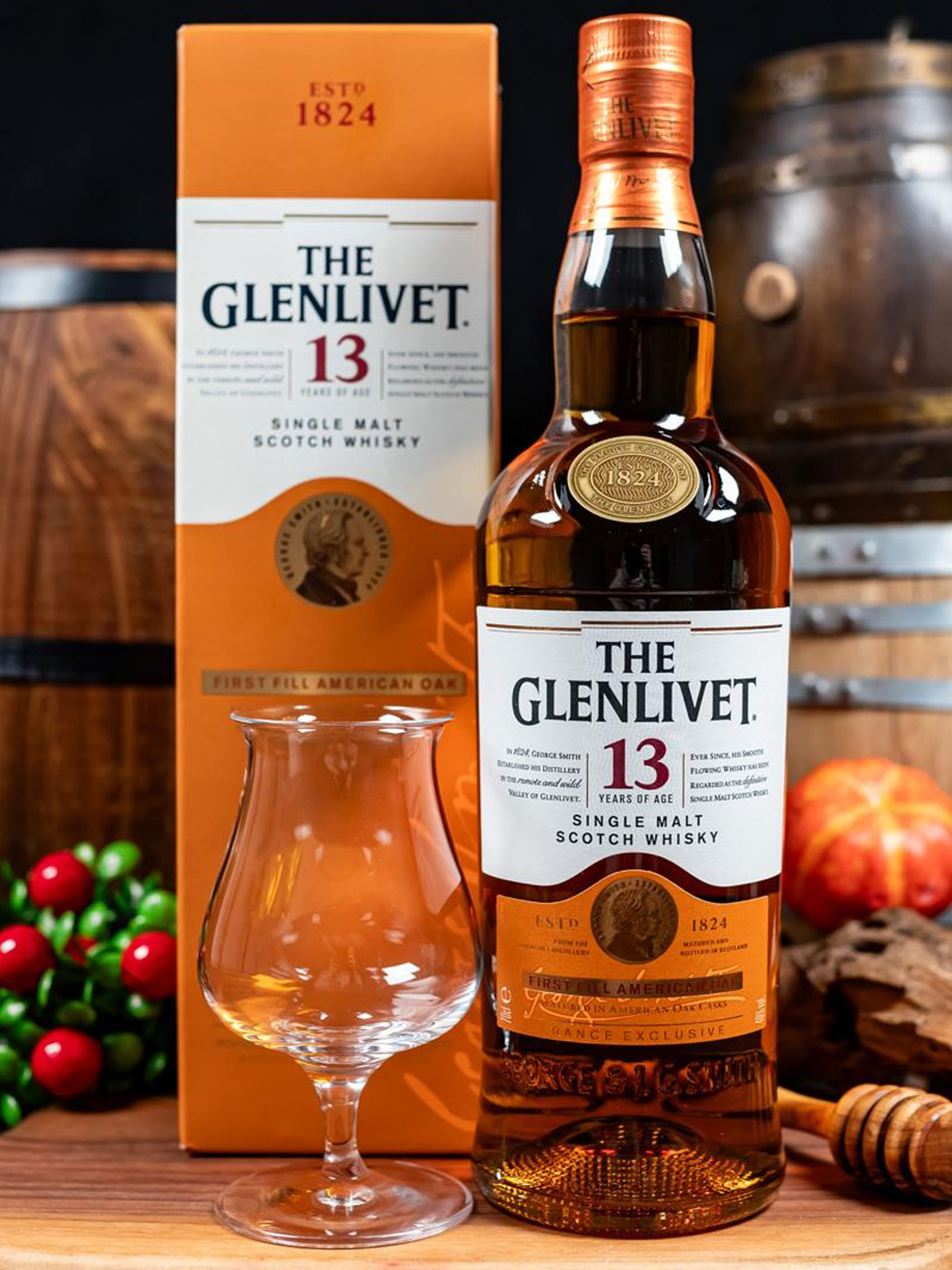 rượu glenlivet 13 năm - first fill american oak