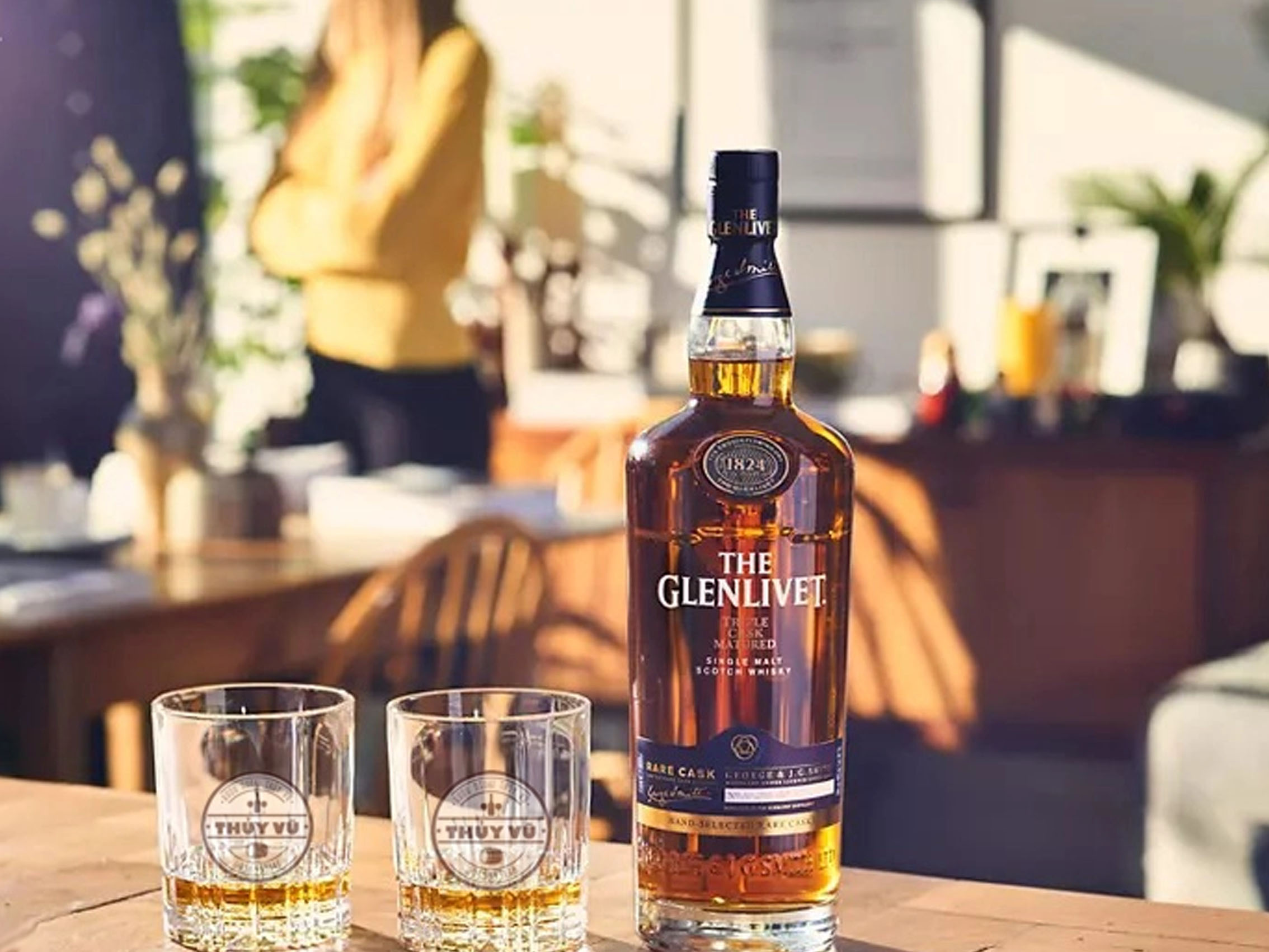 rượu glenlivet rare cask - triple cask matured