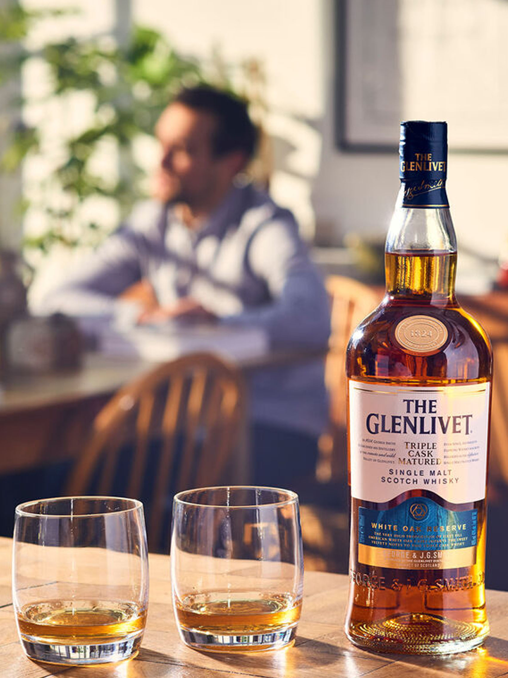 rượu glenlivet white oak reserve - triple cask matured