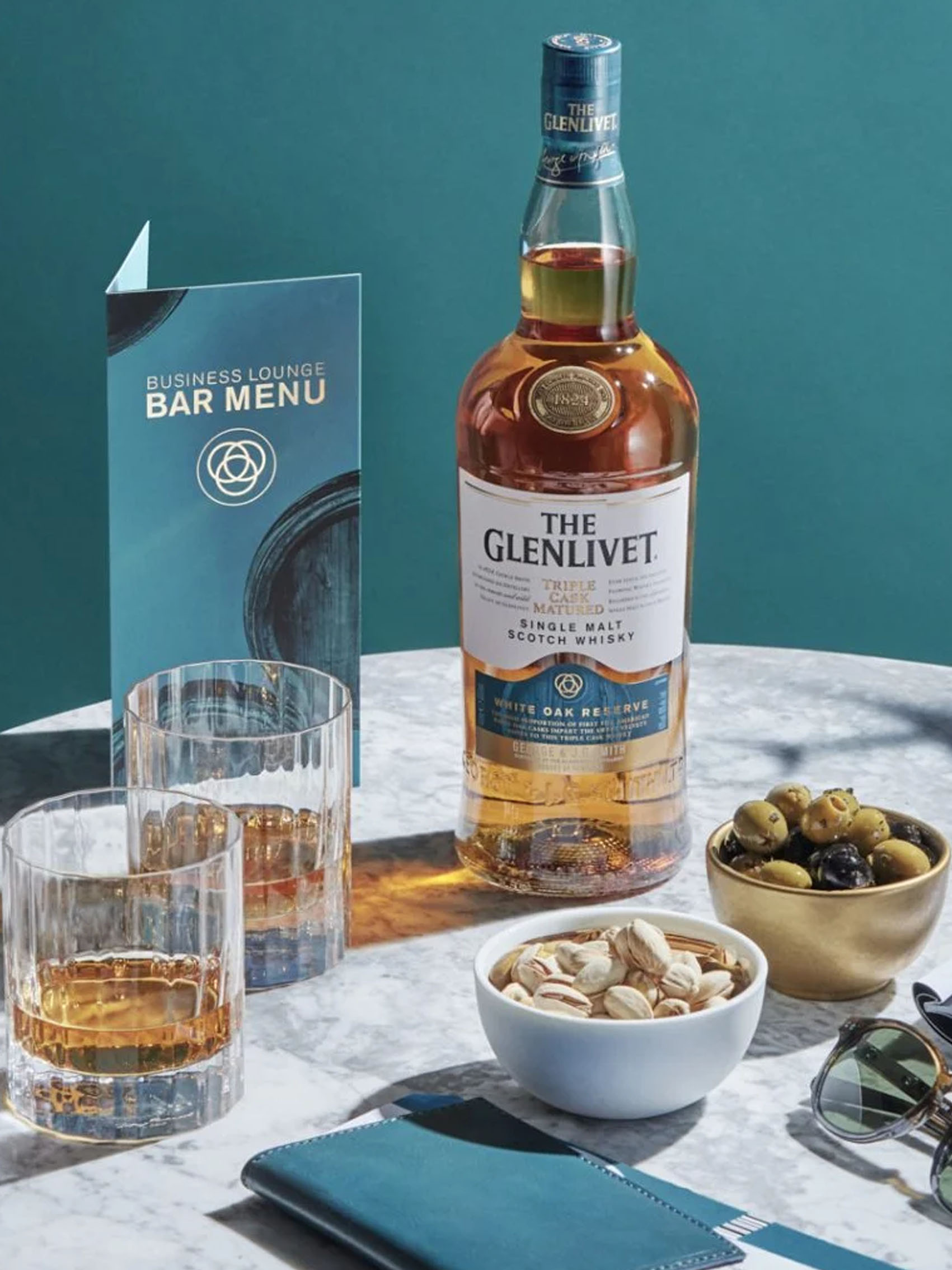 rượu glenlivet white oak reserve - triple cask matured