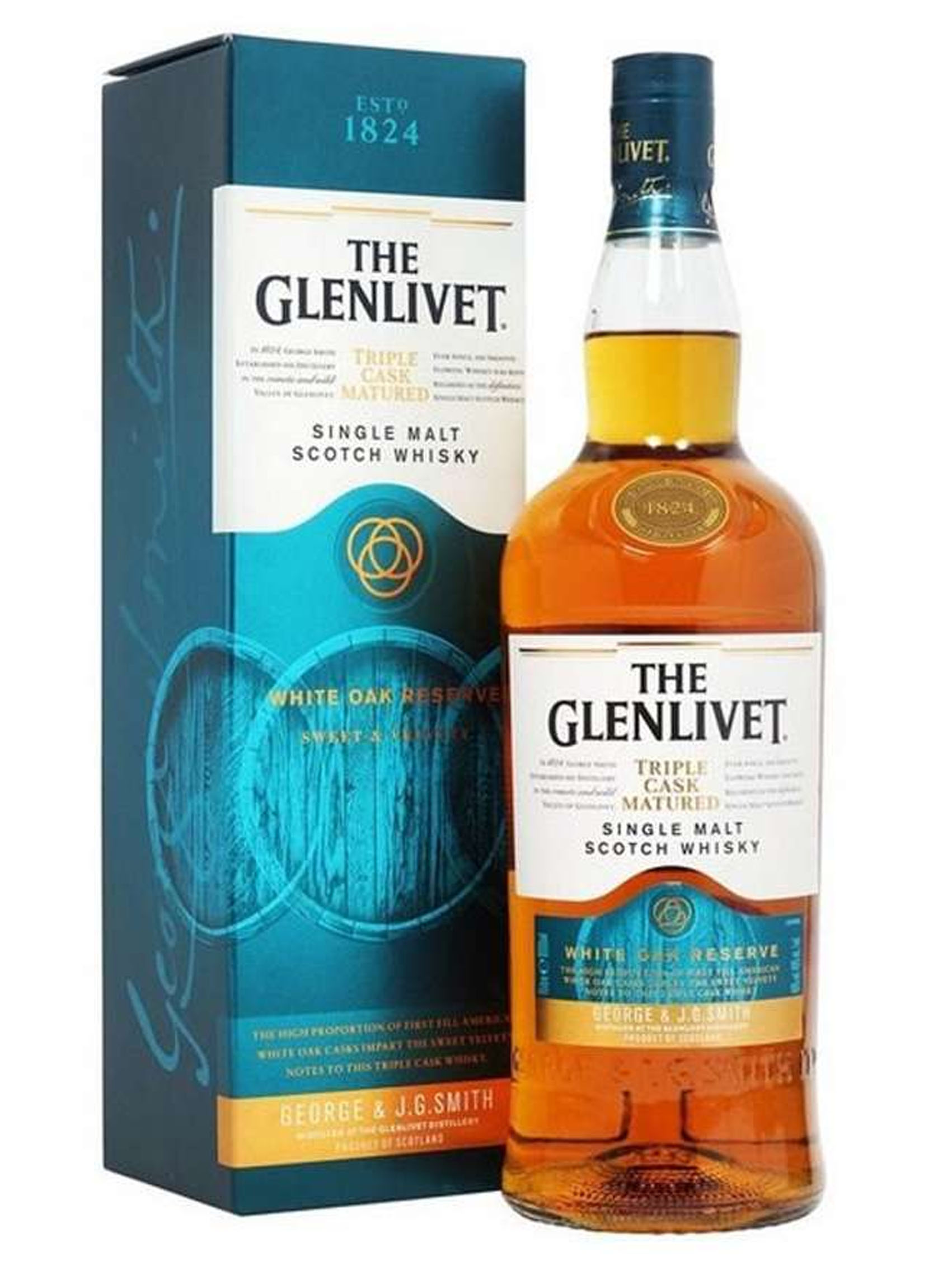 rượu glenlivet white oak reserve - triple cask matured