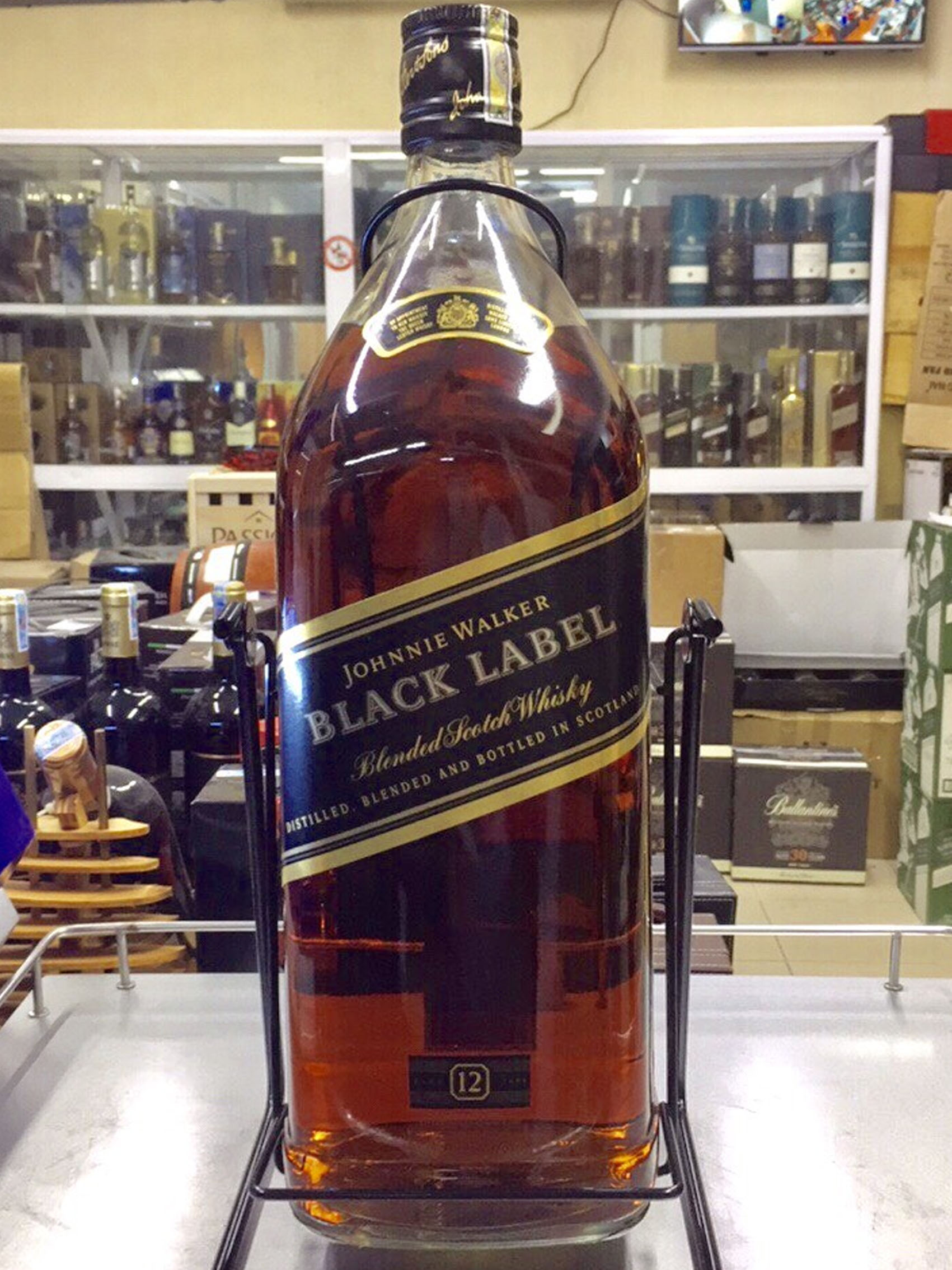 rượu john walker black label 4500ml