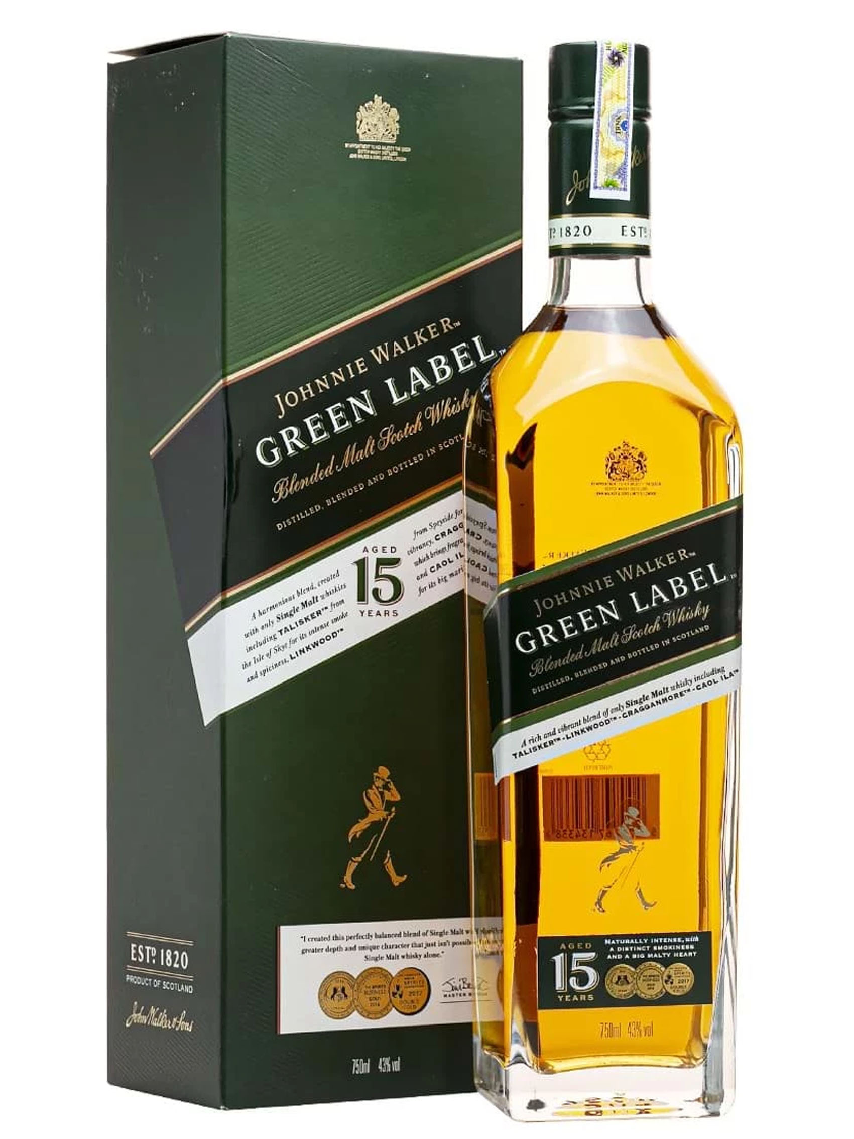 rượu john walker green label 15 năm