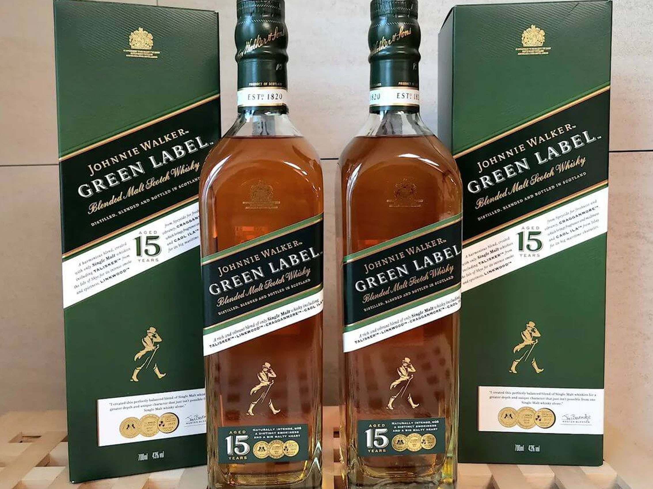 rượu john walker green label 15 năm