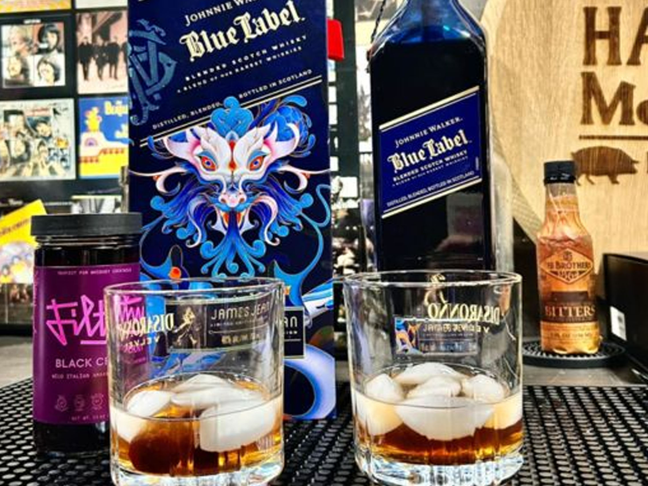 rượu johnnie walker blue label năm rồng