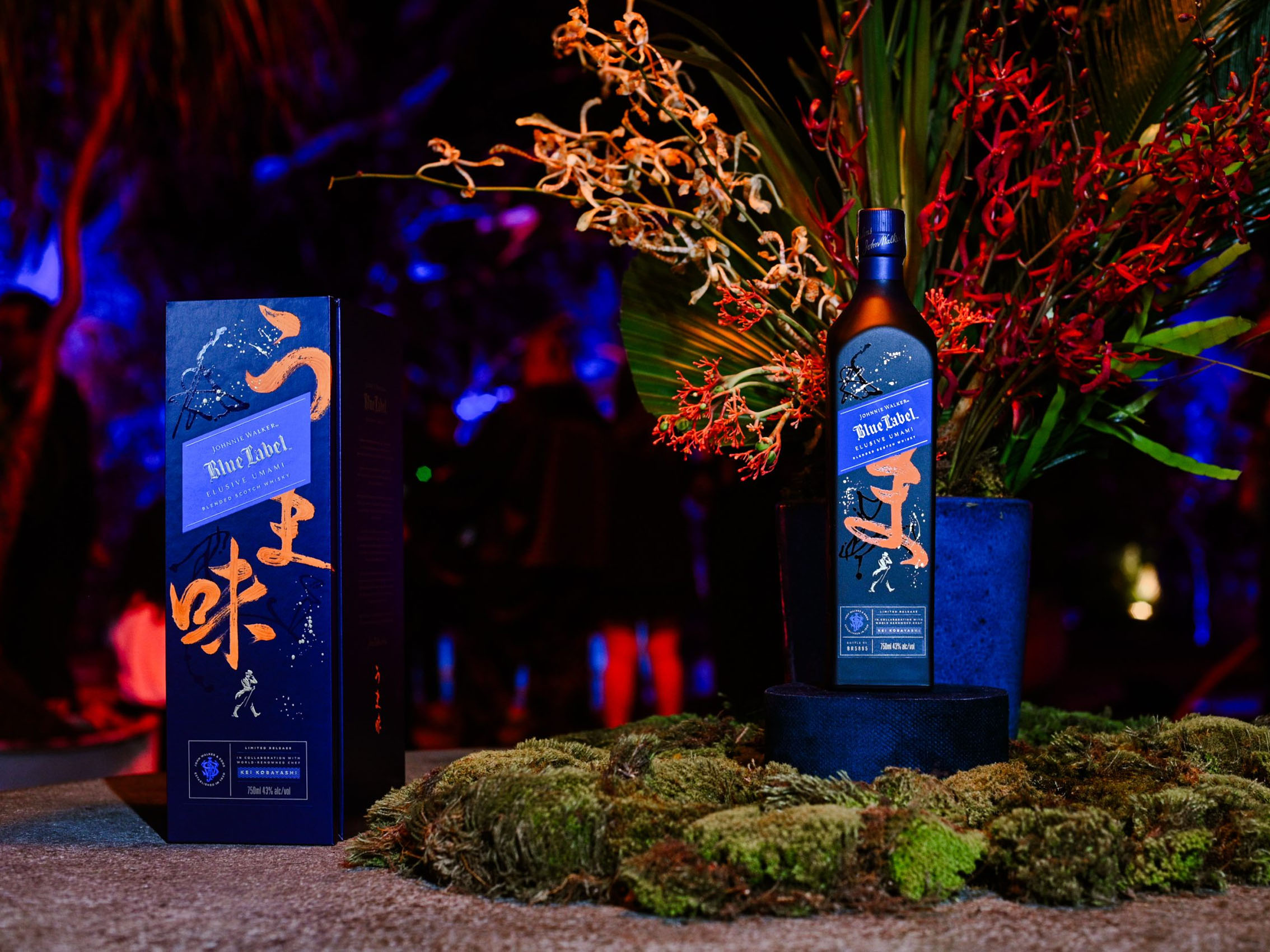 rượu johnnie walker blue label umami