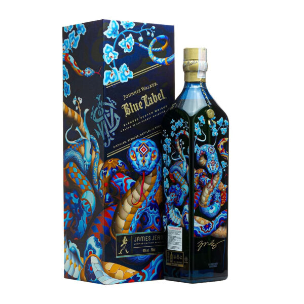 rượu johnnie walker blue năm rắn - year of snake 2025