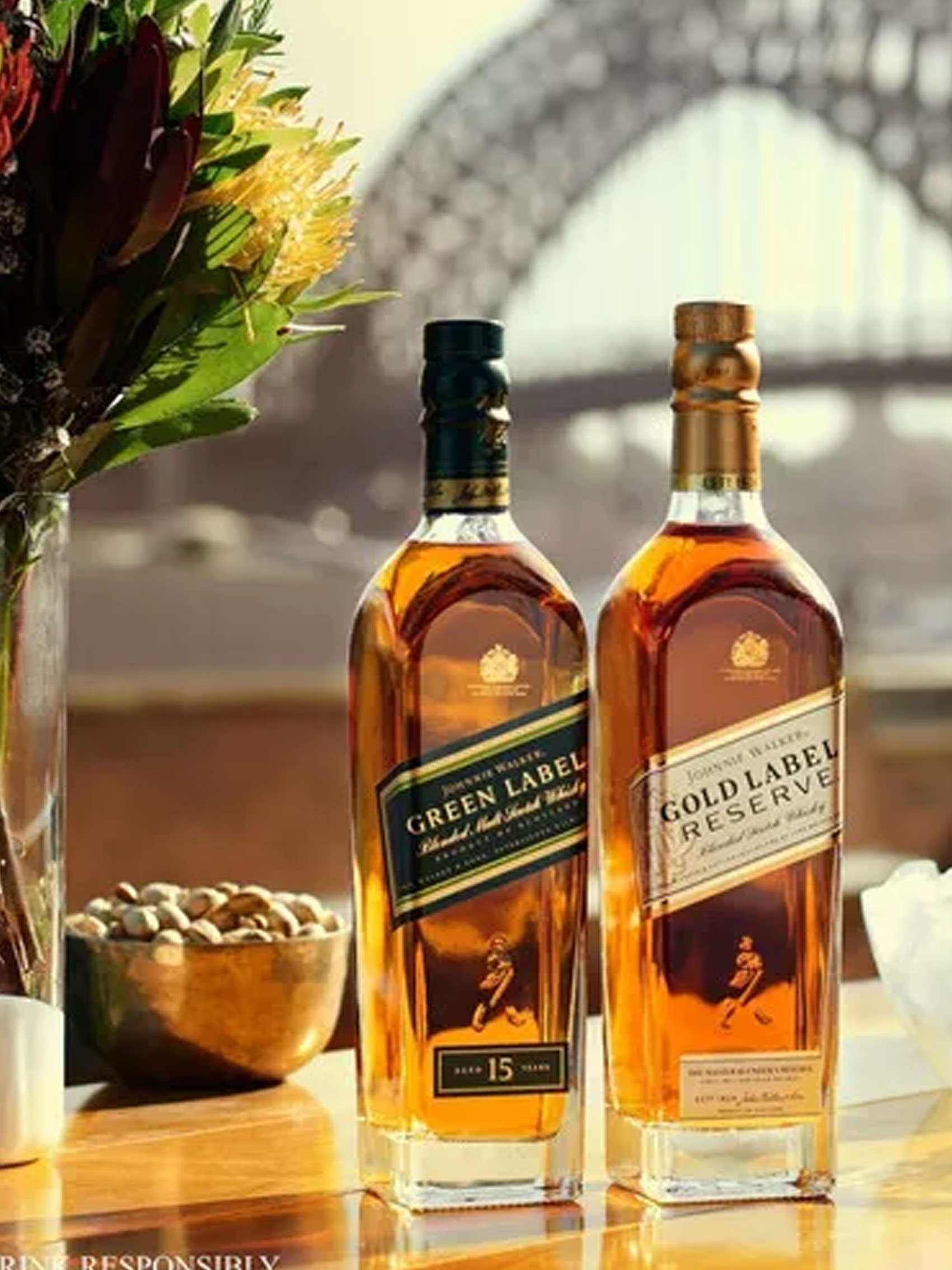 rượu johnnie walker green 15 năm - tết 2020