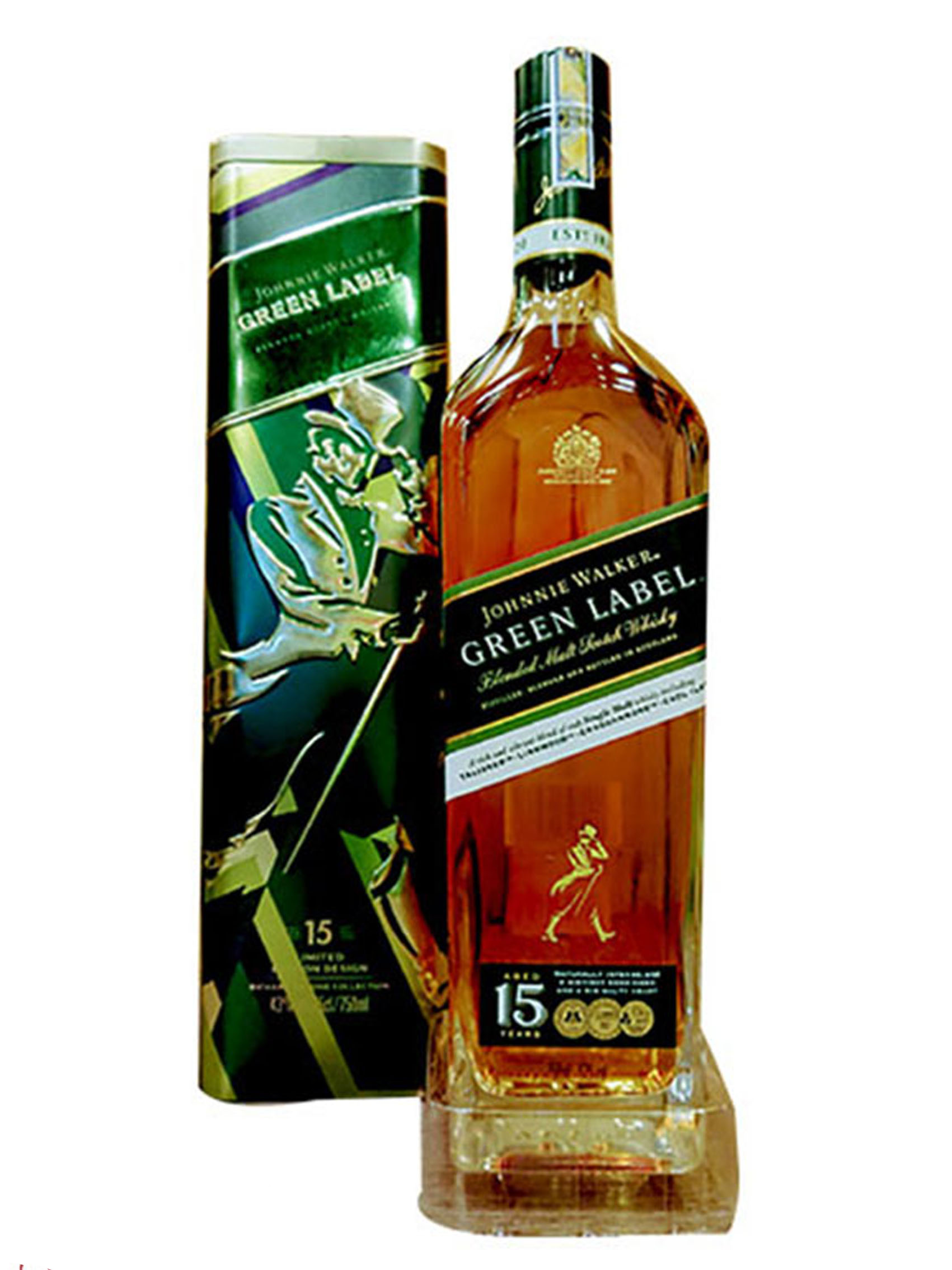 rượu johnnie walker green 15 năm - tết 2020