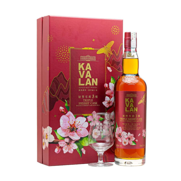 ruou kavalan triple sherry cask hop qua tet 2025