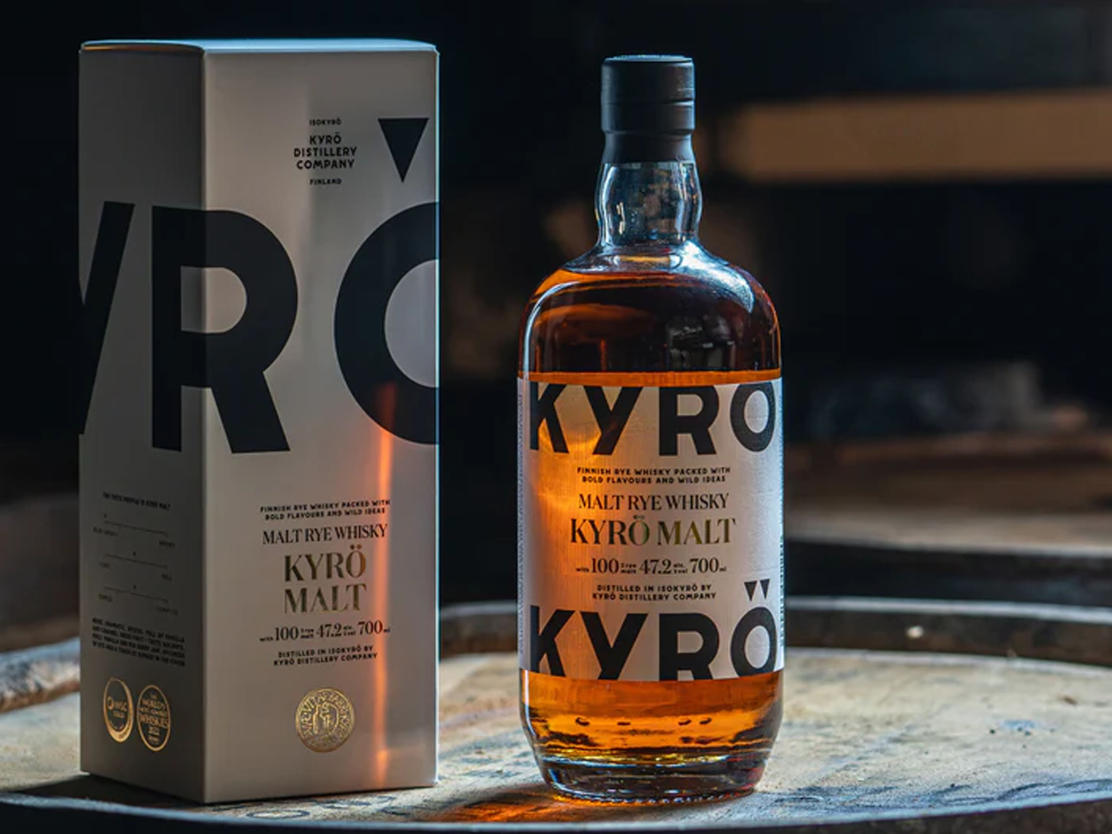 rượu kyro malt rye whisky 