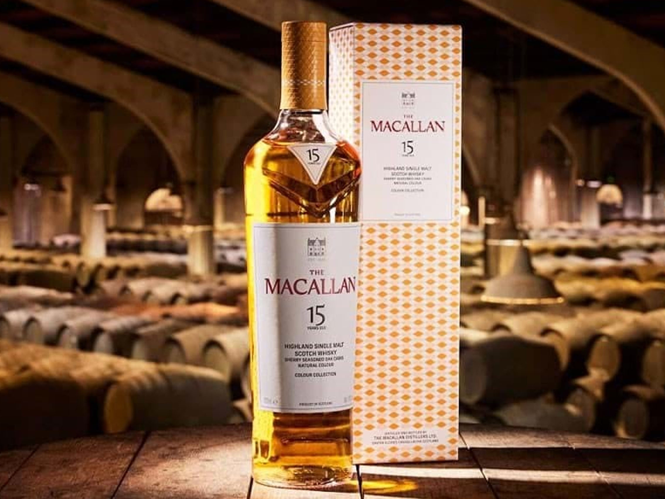 rượu macallan 15 năm colour collection