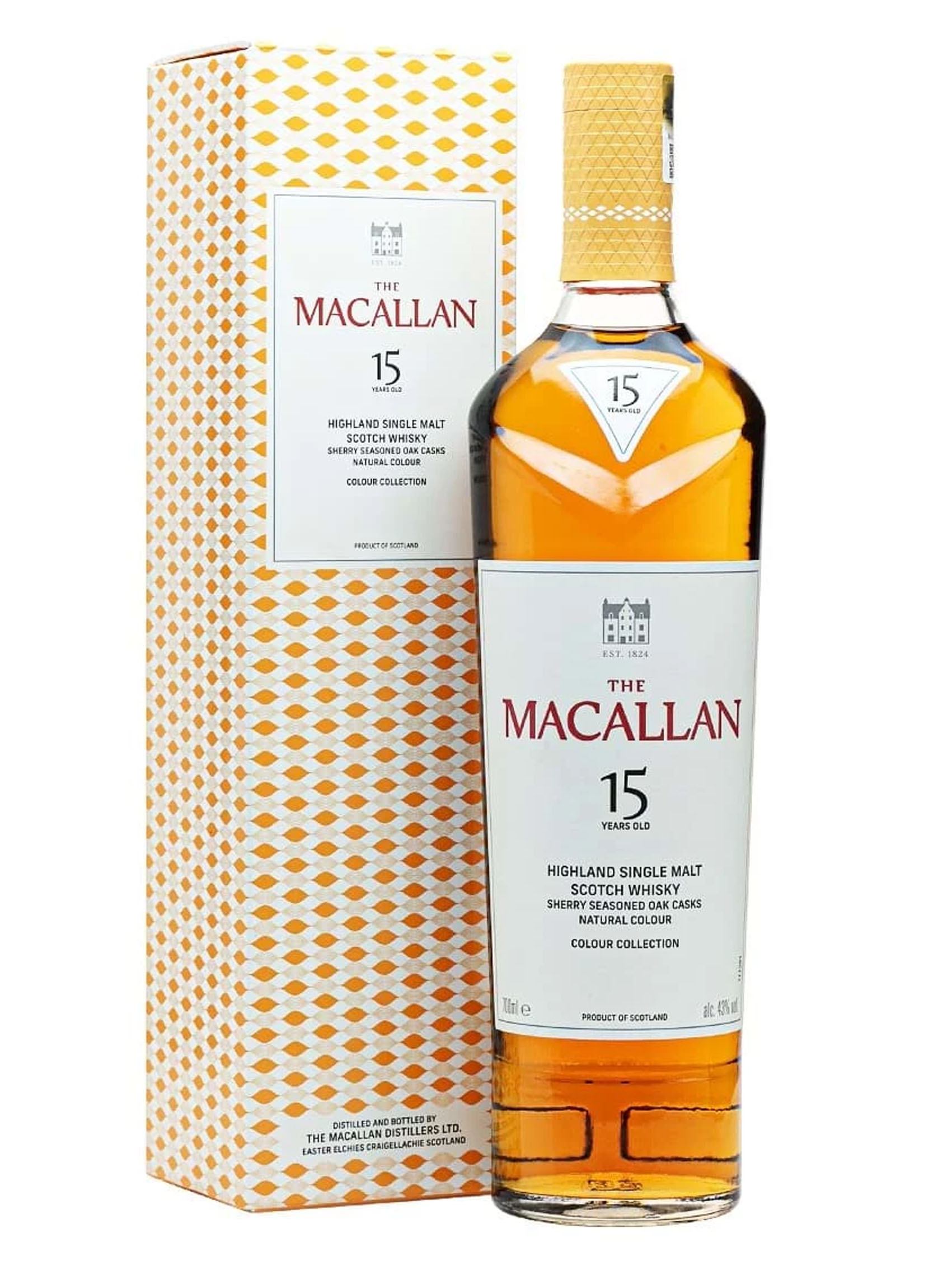 rượu macallan 15 năm colour collection