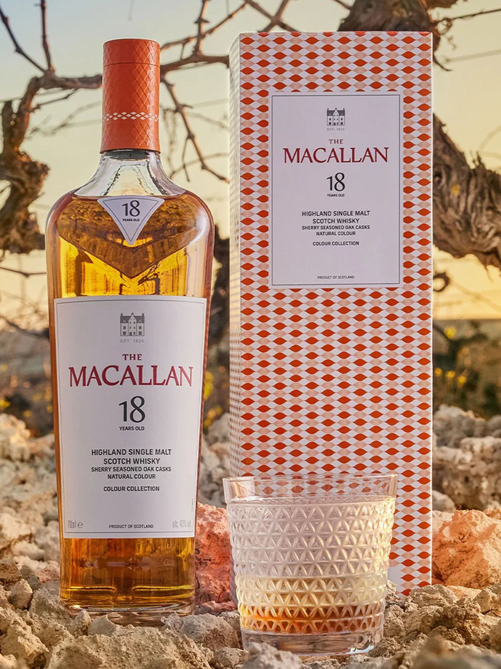 rượu macallan 18 năm colour collection