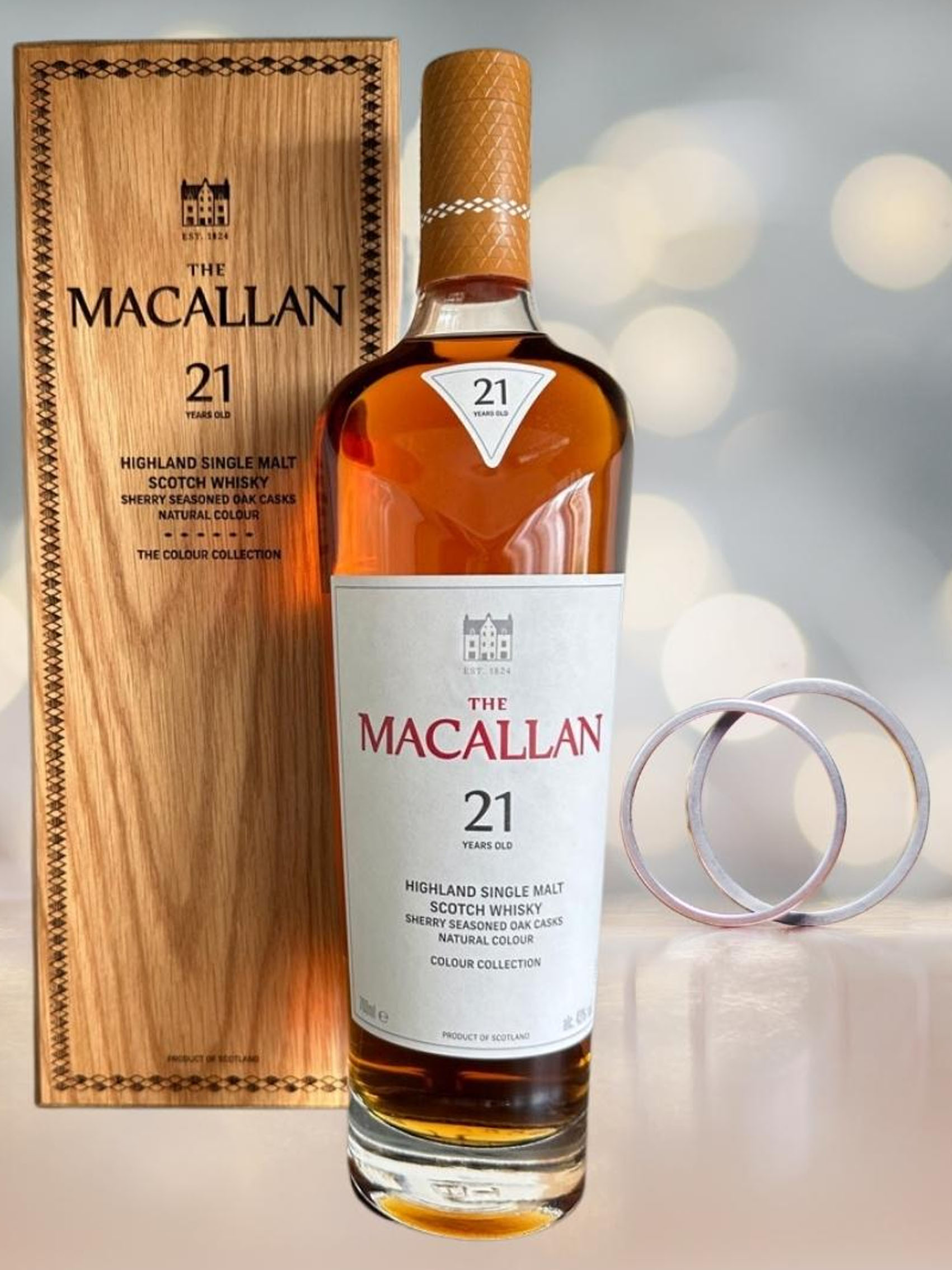 rượu macallan 21 năm colour collection