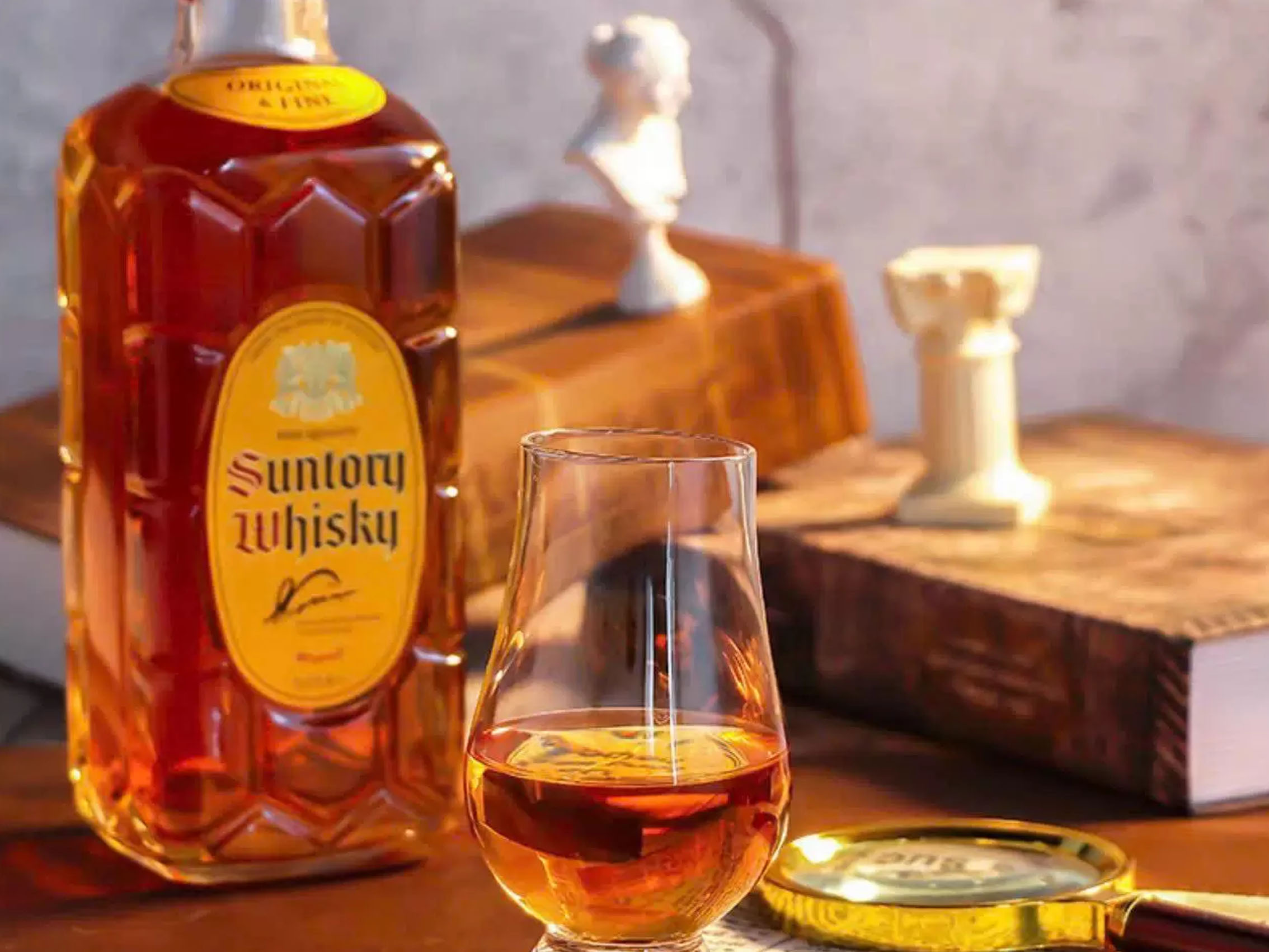 rượu suntory kakubin (hộp quà tết 2025)