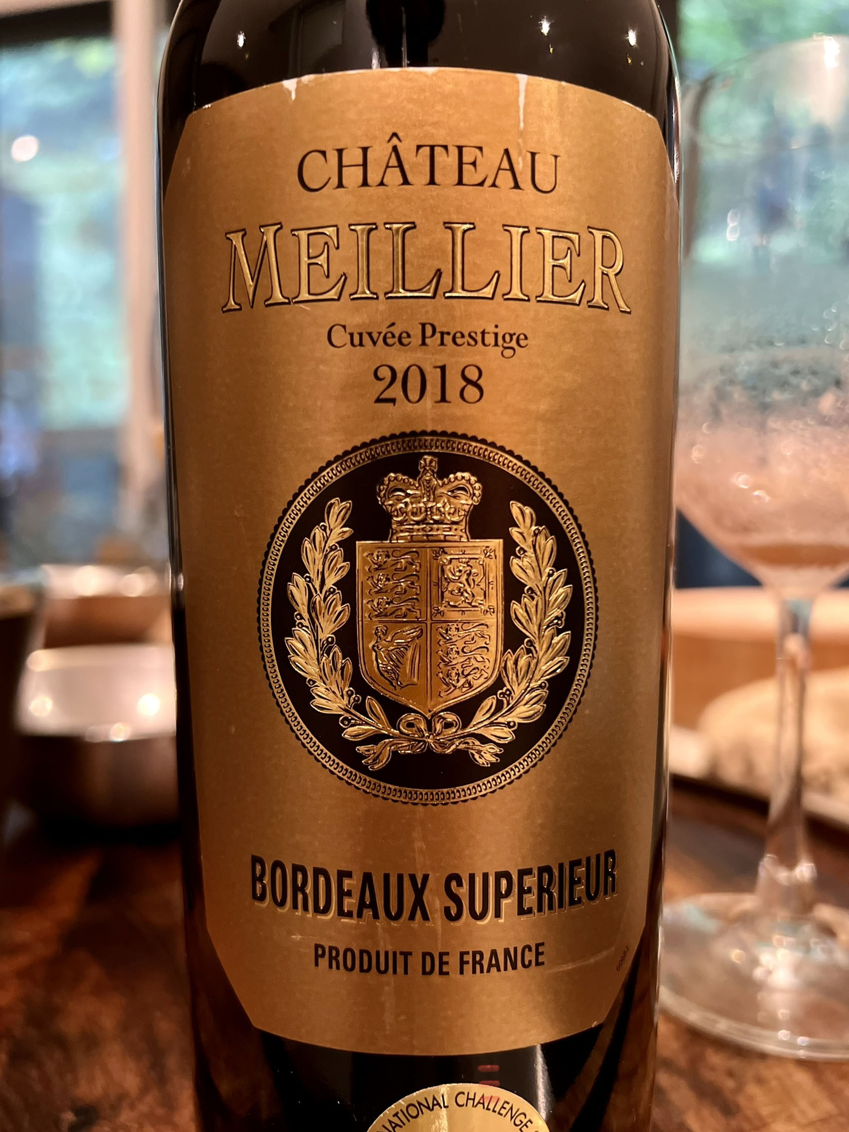 rượu vang chateau meillier bordeaux superieur (quà tết 2025)