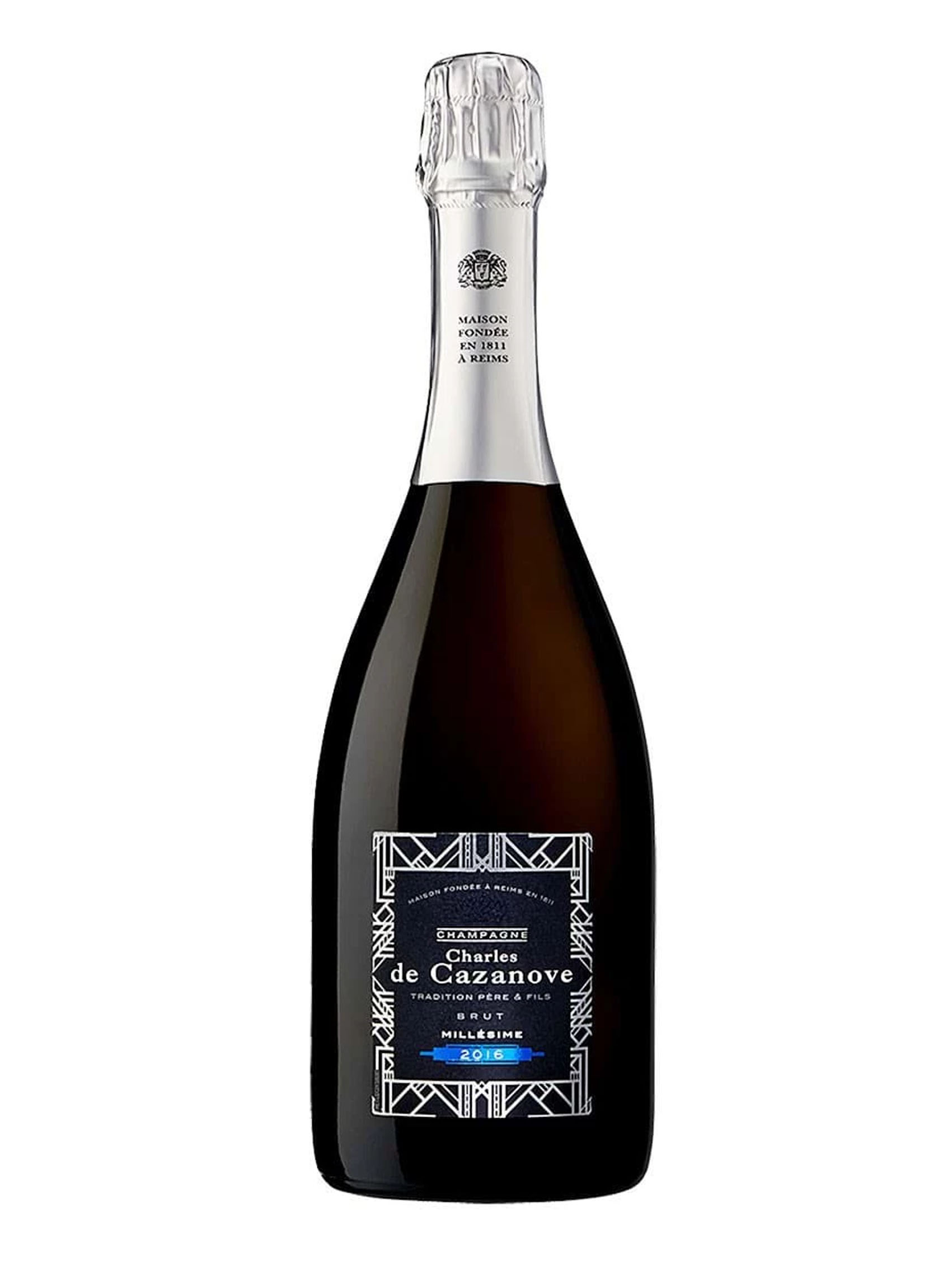 rượu champagne charles de cazanove vintage
