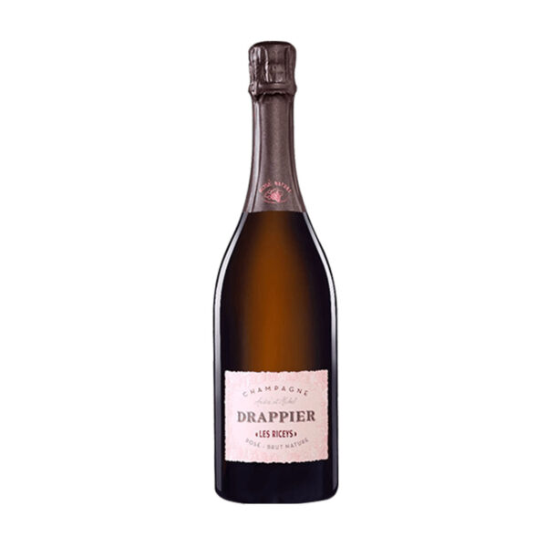 ruou champagne drappier brut nature les riceys rose