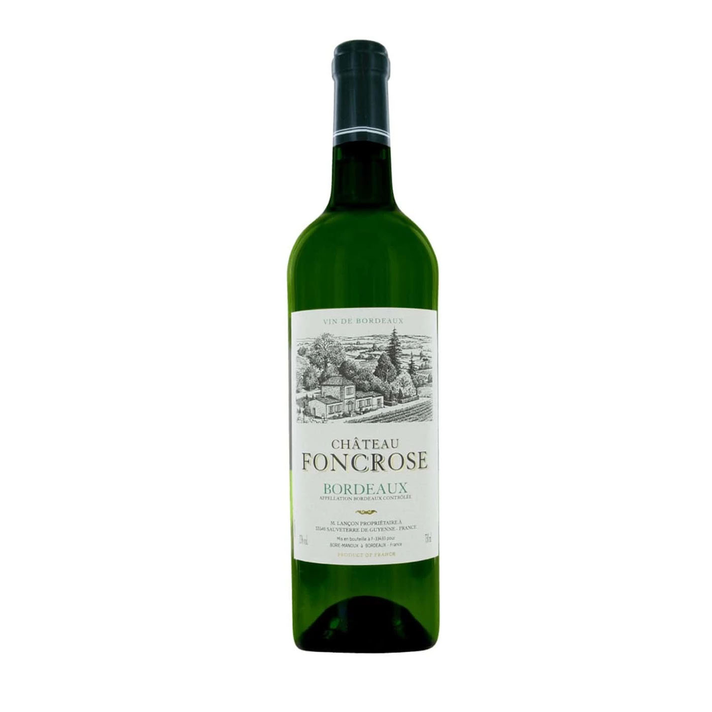 ruou vang chateau foncrose blanc