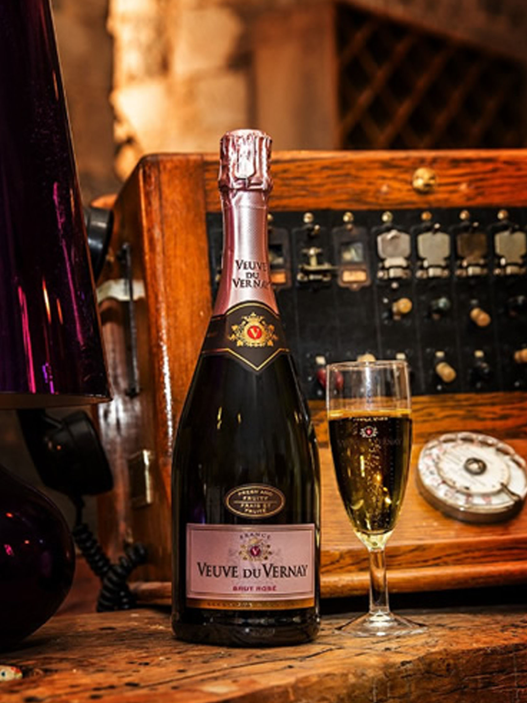 rượu vang veuve du vernay rosé